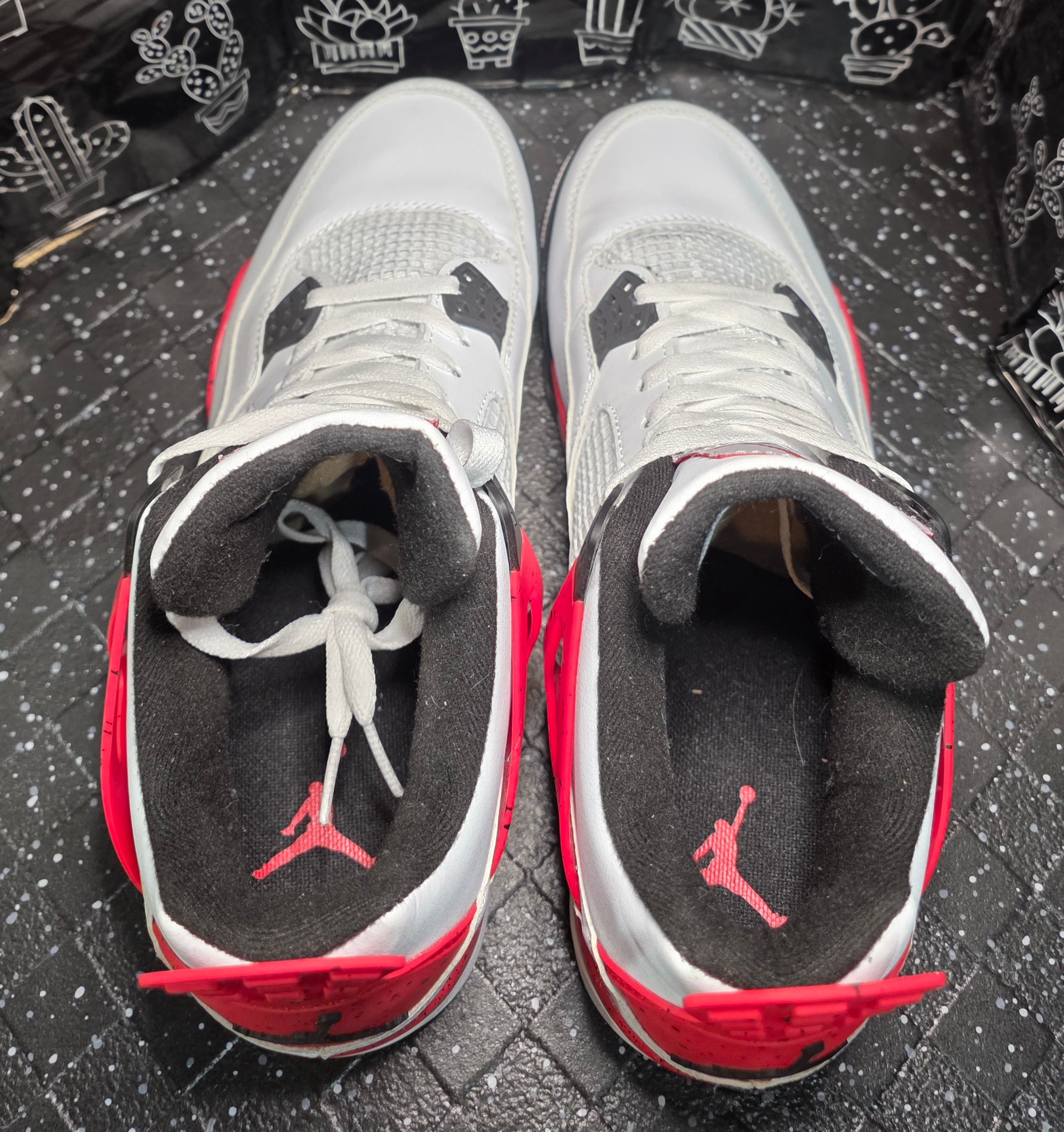 ordan 4 “Red Cements” — Design Inspired — US 11