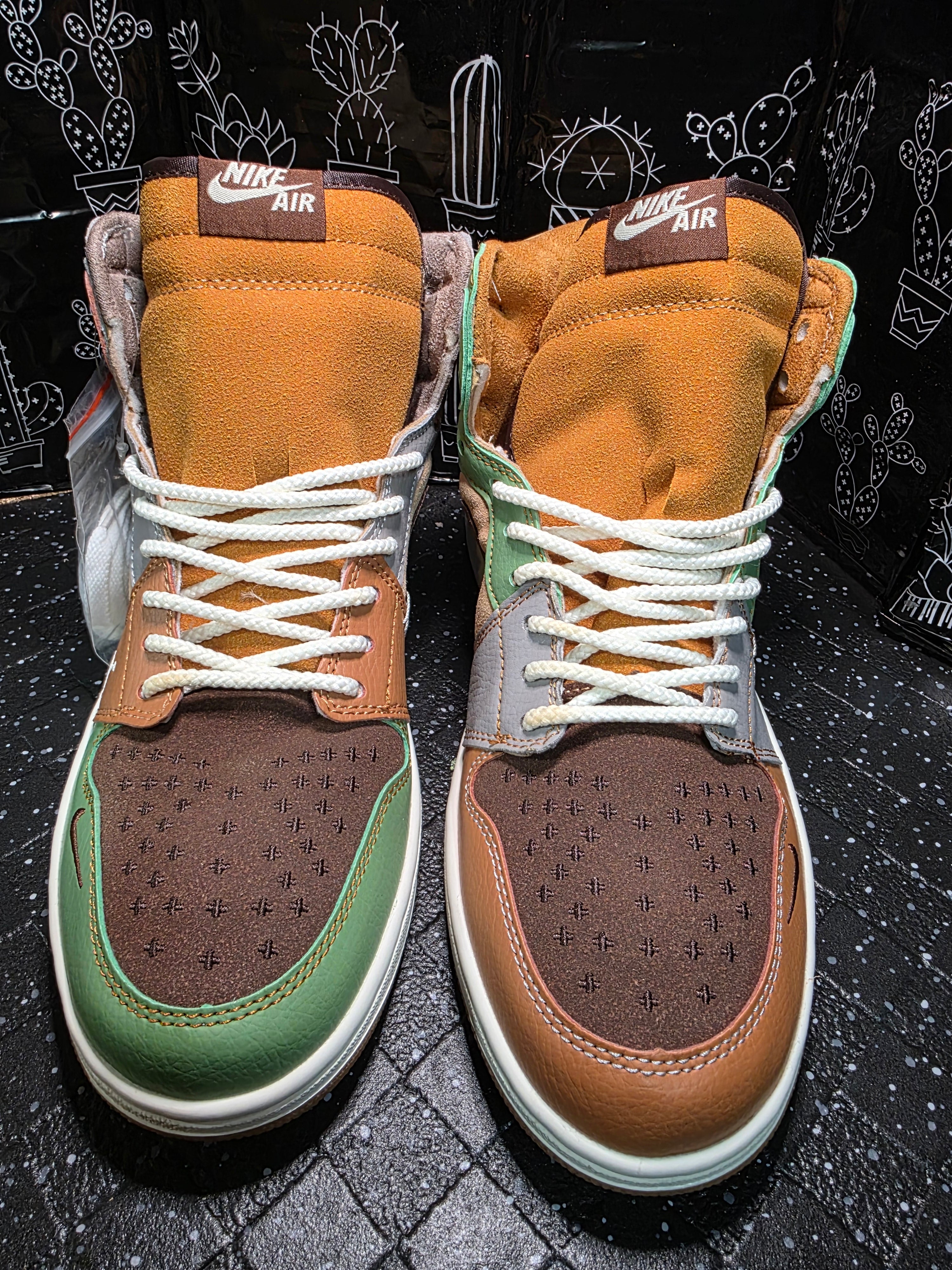 Jordan 1 High “Zion Williamson Voodoo” Inspired – "Fantasy Build Lineup"  – US 11 – New