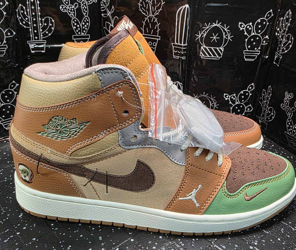 Jordan 1 High “Zion Williamson Voodoo” Inspired – "Fantasy Build Lineup"  – US 11 – New