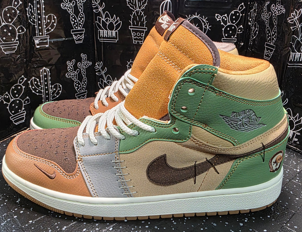 Jordan 1 High “Zion Williamson Voodoo” Inspired – "Fantasy Build Lineup"  – US 11 – New