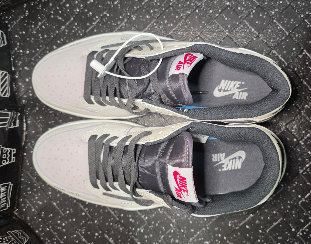 Jordan 1 Low “Travis Scott – Red Suns.”  Fantasy Colorway — US 11 — New