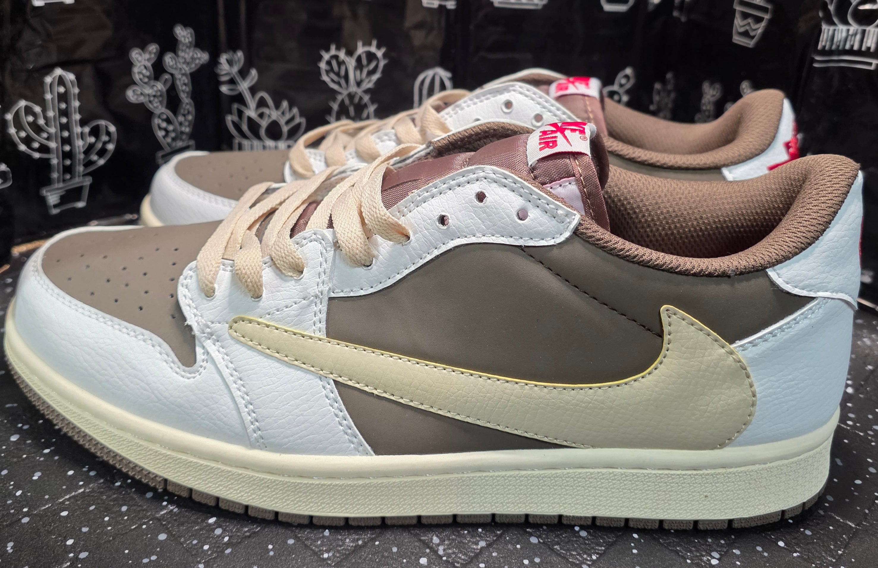 Jordan 1 Low “Reverse Mocha” — Design Inspired — US 11