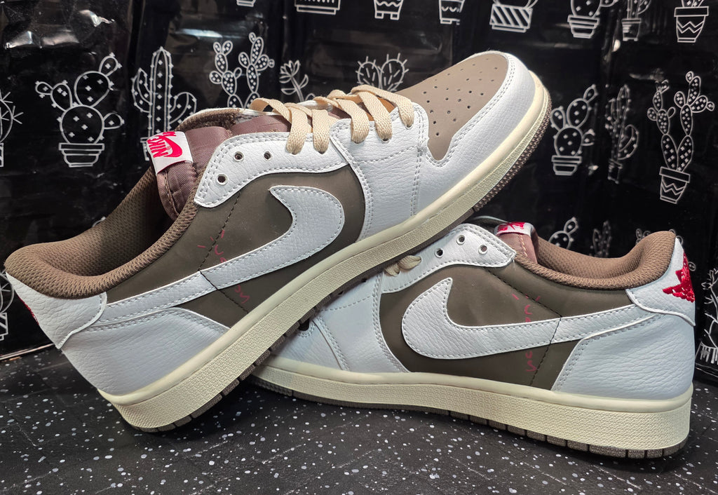 Jordan 1 Low “Reverse Mocha” — Design Inspired — US 11