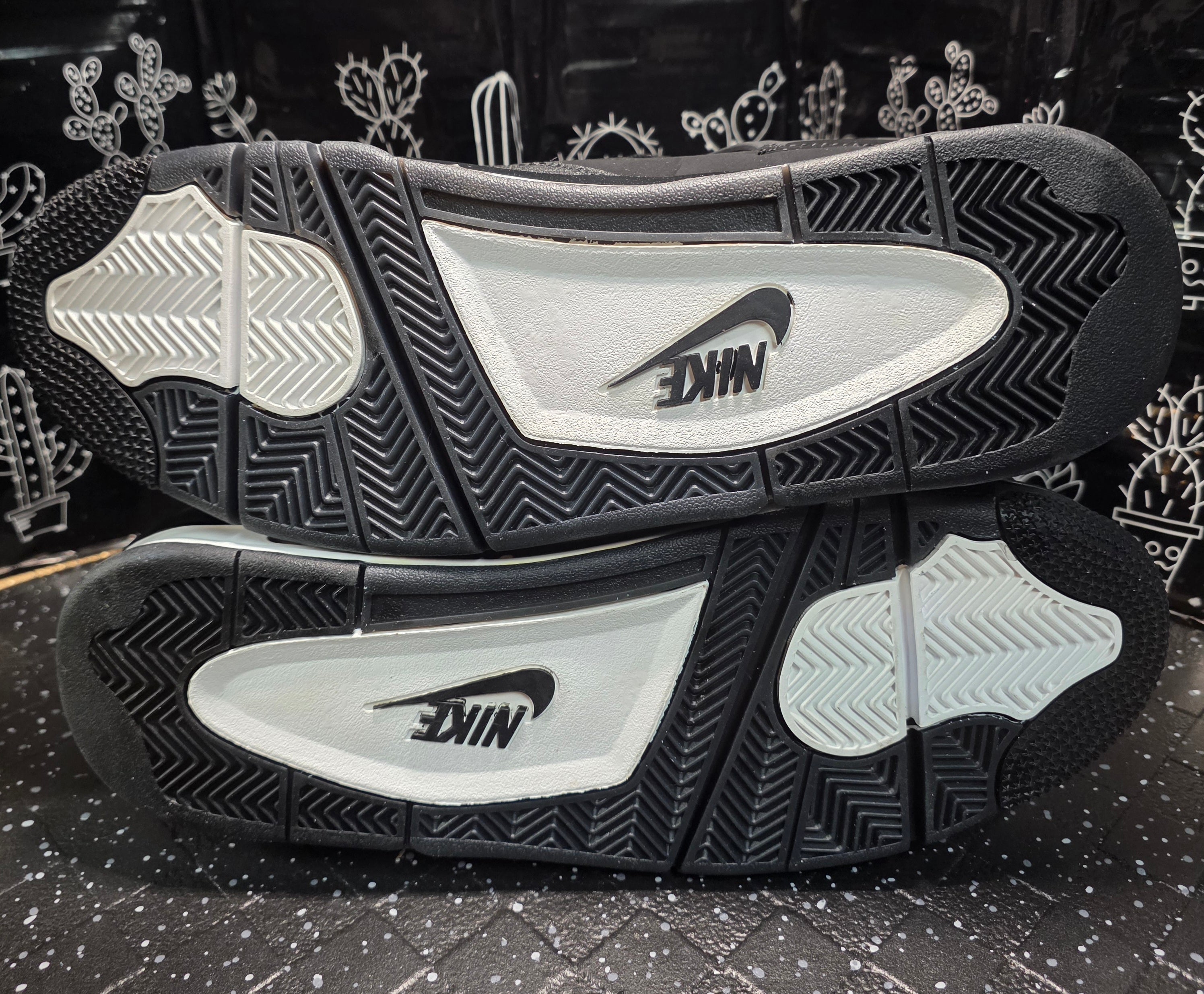 Jordan 4 “Black Bricks” — Design Inspired — US 11