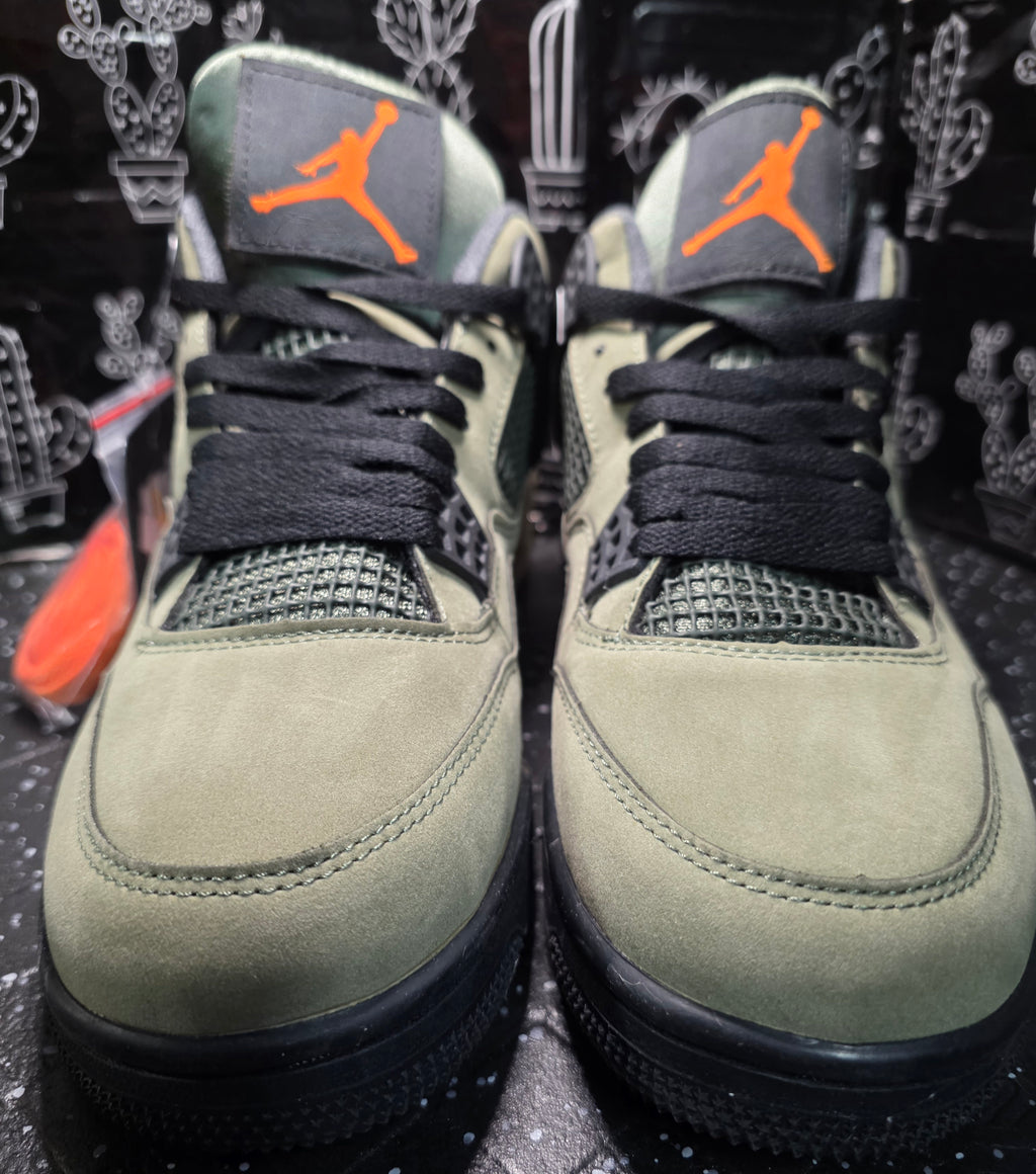 Jordan 4 “Undefeated 2025” — Design Inspired — US 11 — New w/ Un-Def. Shoe Box