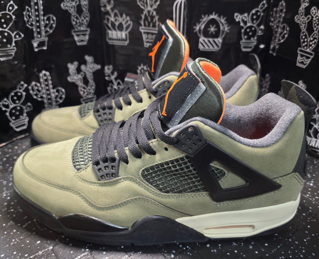 Jordan 4 “Undefeated 2025” — Design Inspired — US 11 — New w/ Un-Def. Shoe Box