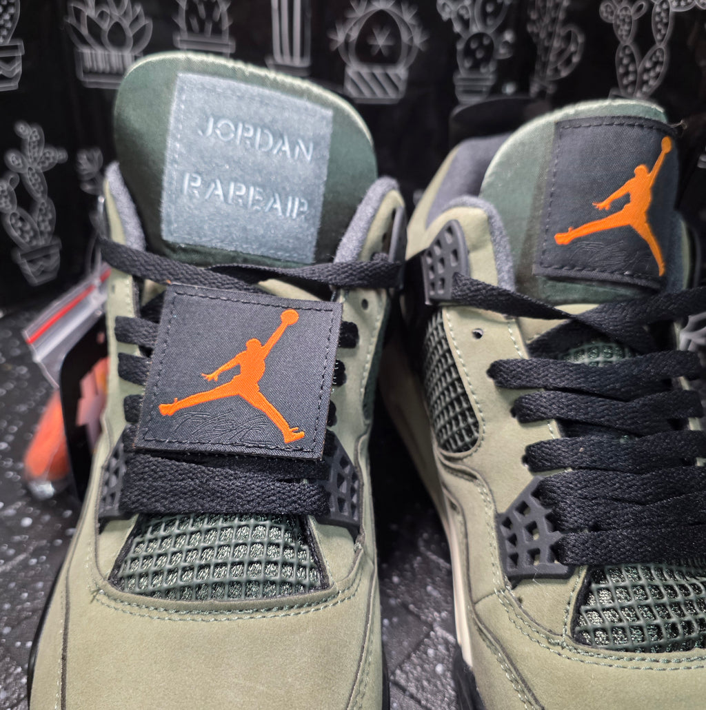 Jordan 4 “Undefeated 2025” — Design Inspired — US 11 — New w/ Un-Def. Shoe Box