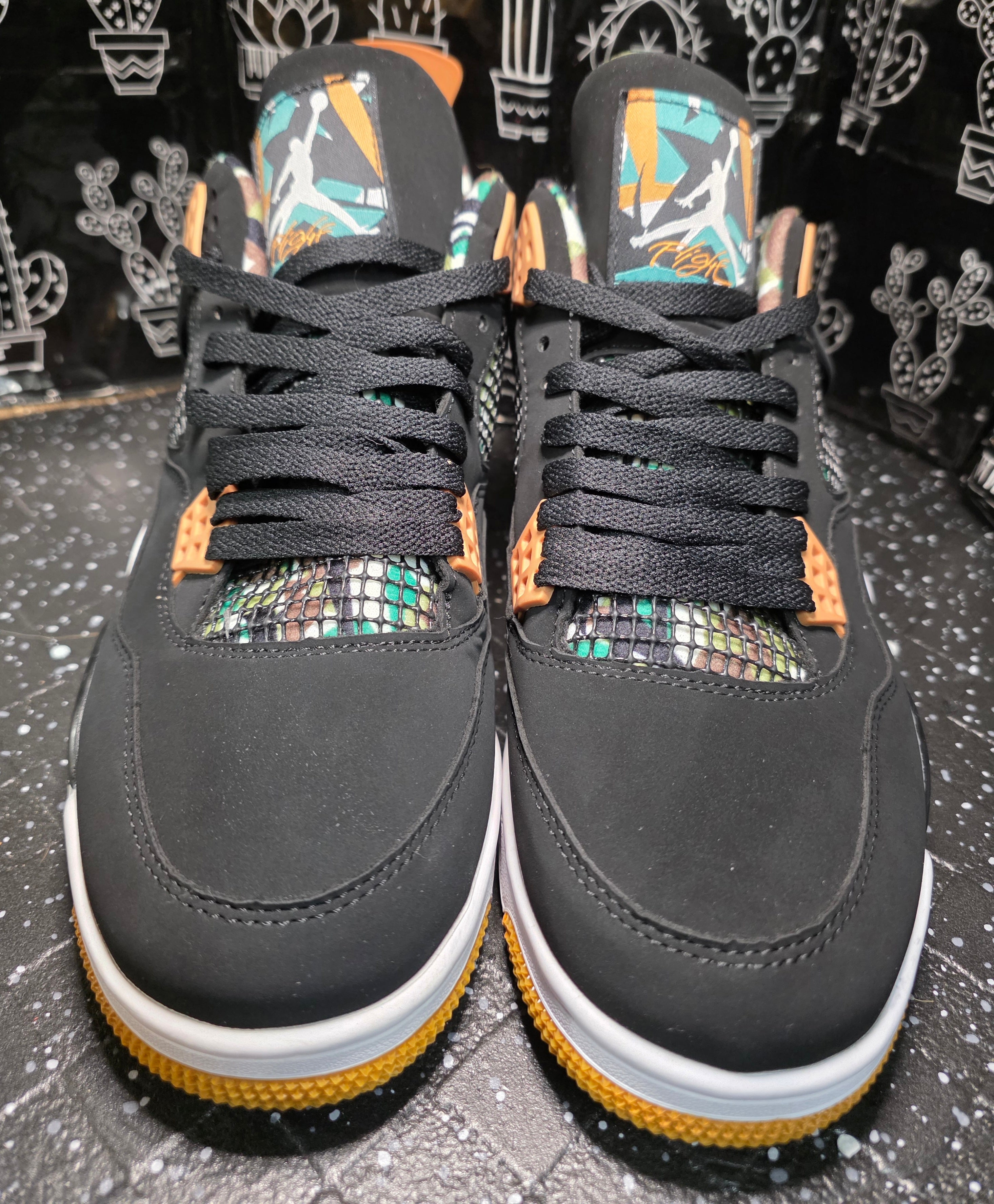 Jordan 4 “Bamboos” — Design Inspired — US 11 — New