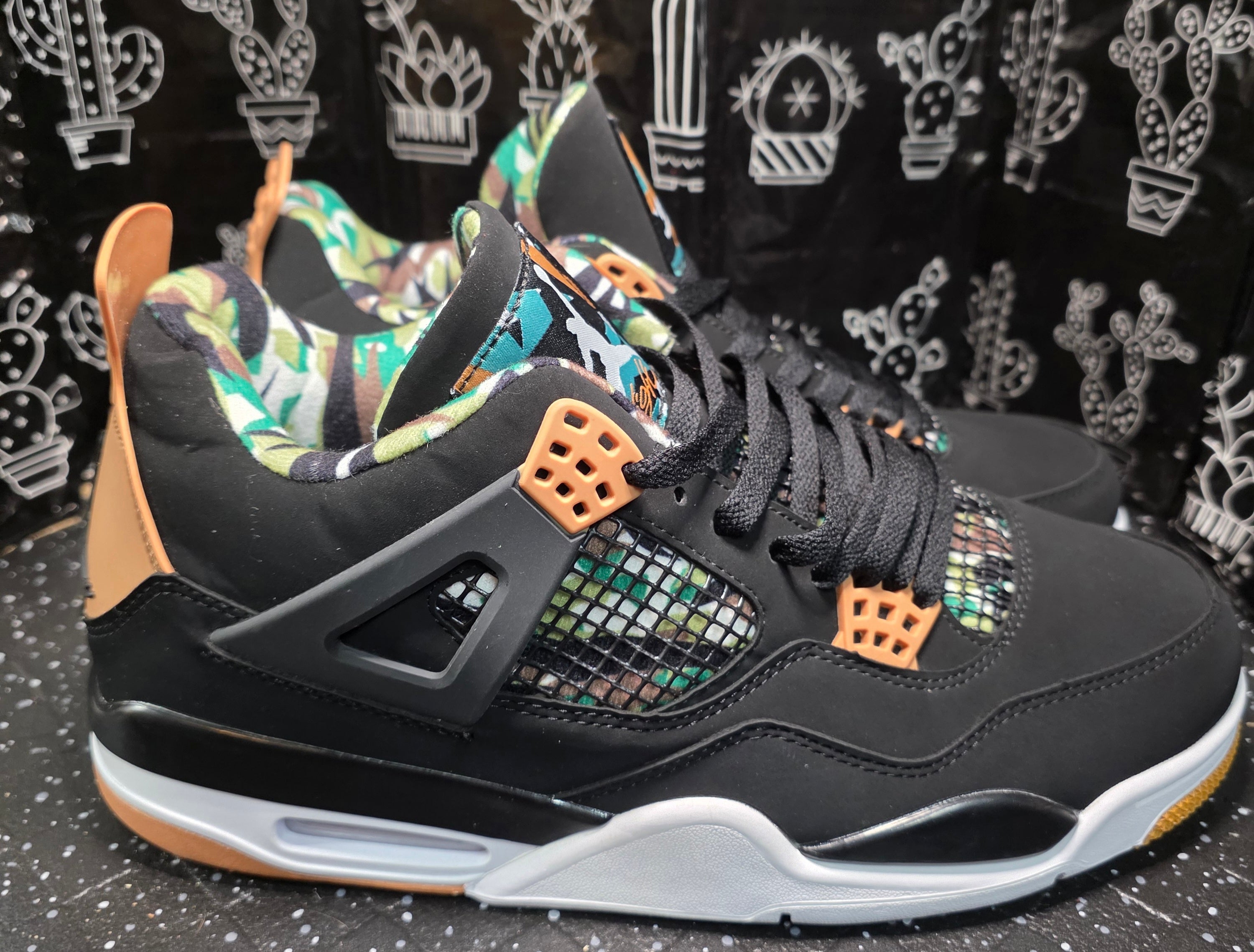 Jordan 4 “Bamboos” — Design Inspired — US 11 — New