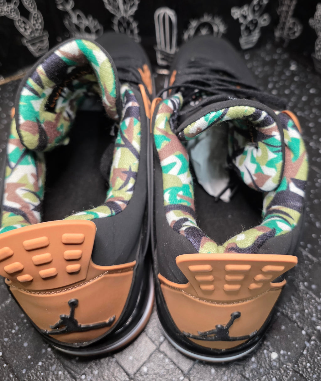 Jordan 4 “Bamboos” — Design Inspired — US 11 — New