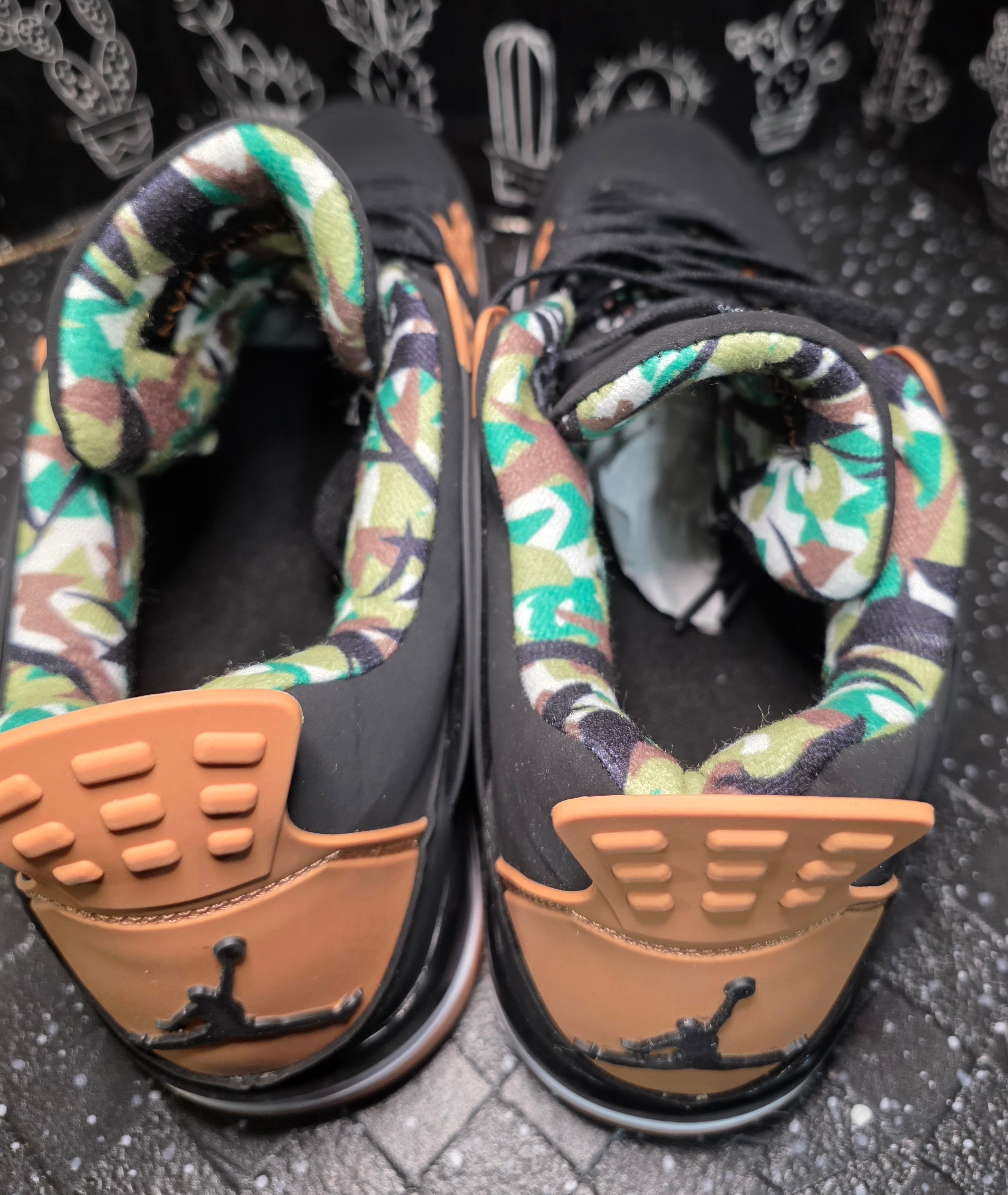 Jordan 4 “Bamboos” — Design Inspired — US 11 — New