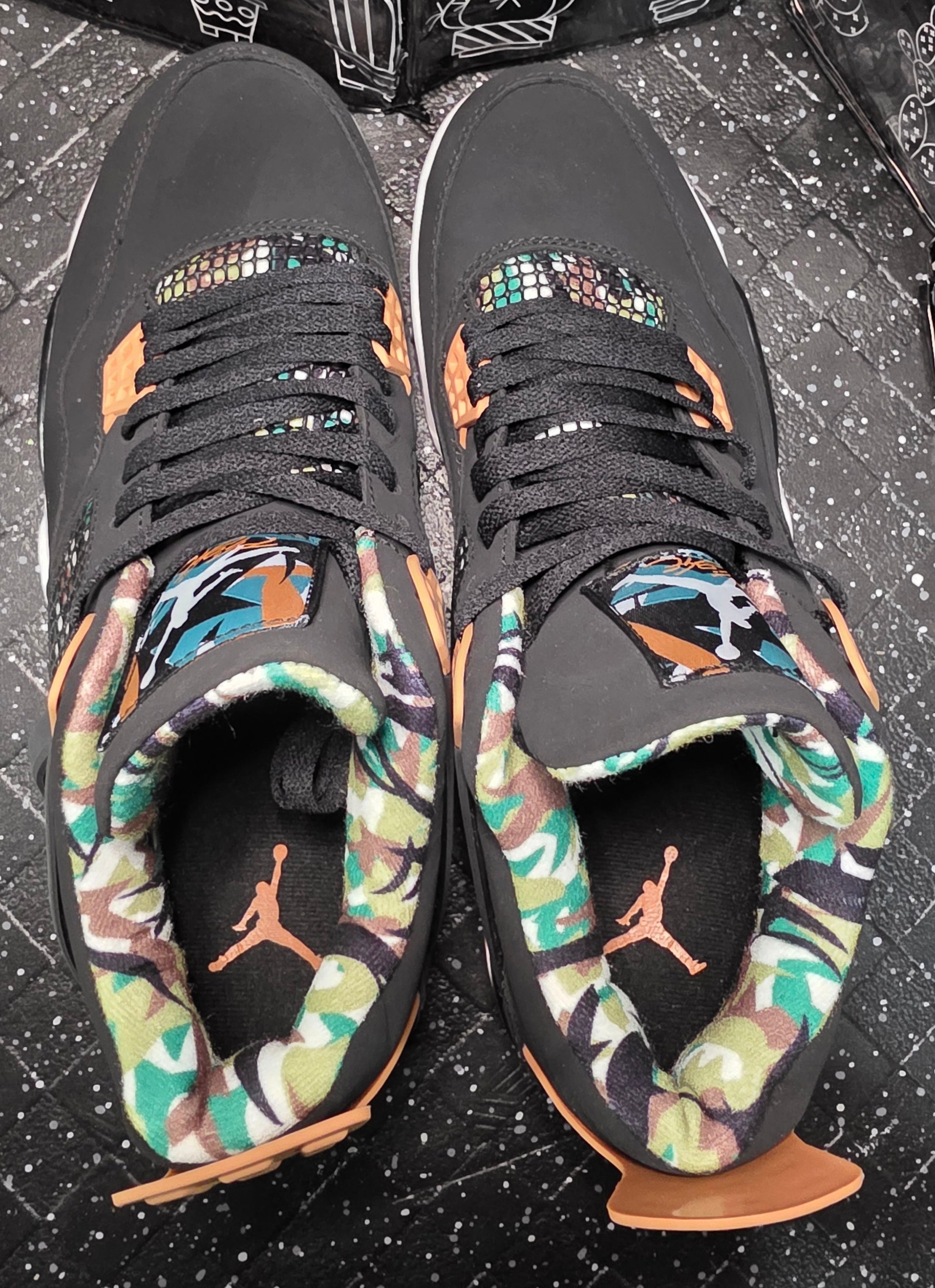 Jordan 4 “Bamboos” — Design Inspired — US 11 — New