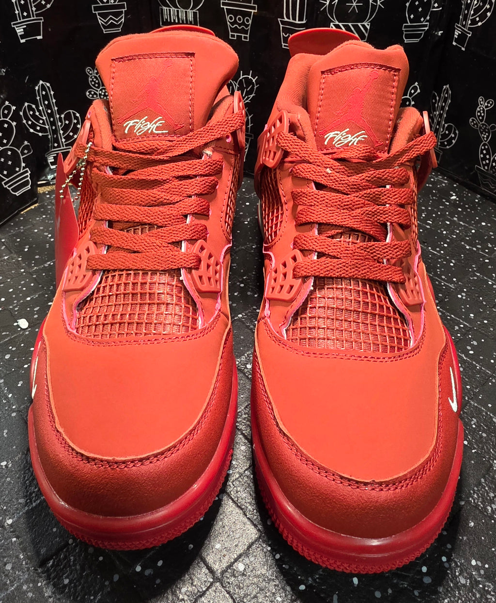 Jordan 4 “Bricks” — Design Inspired — US 11 — New