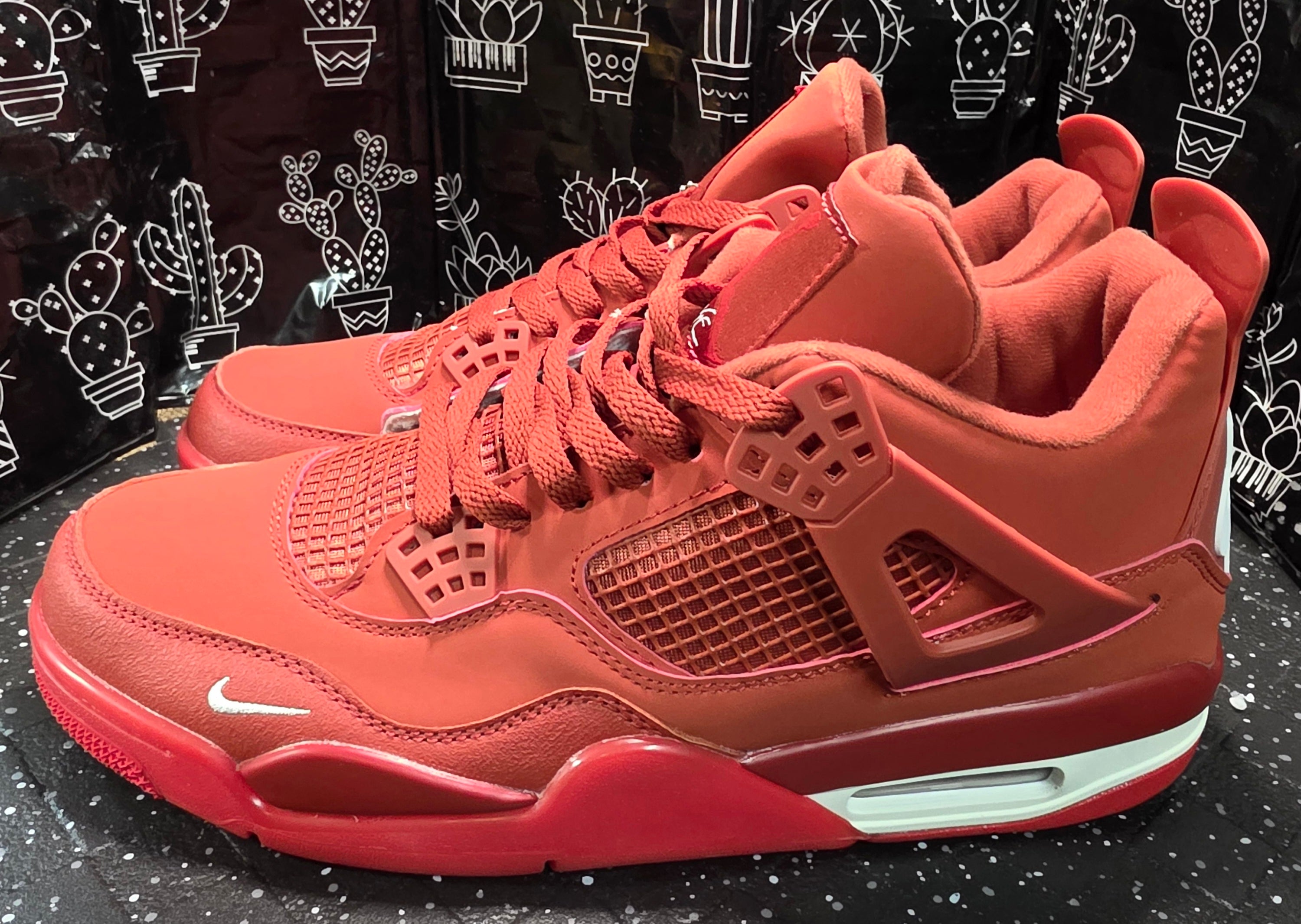 Jordan 4 “Bricks” — Design Inspired — US 11 — New