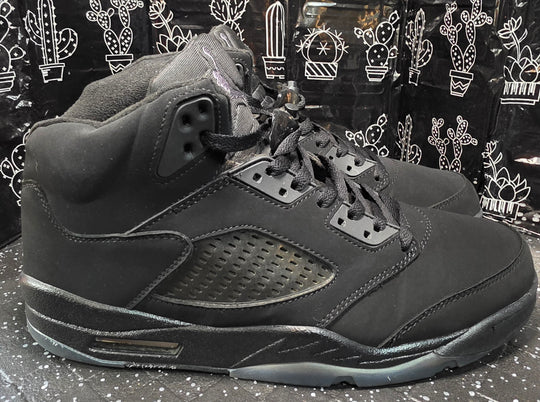Jordan 5 “Black Cats” — Design Inspired — US 11 — Like New