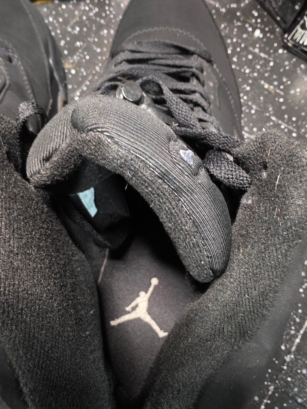 Jordan 5 “Black Cats” — Design Inspired — US 11 — Like New
