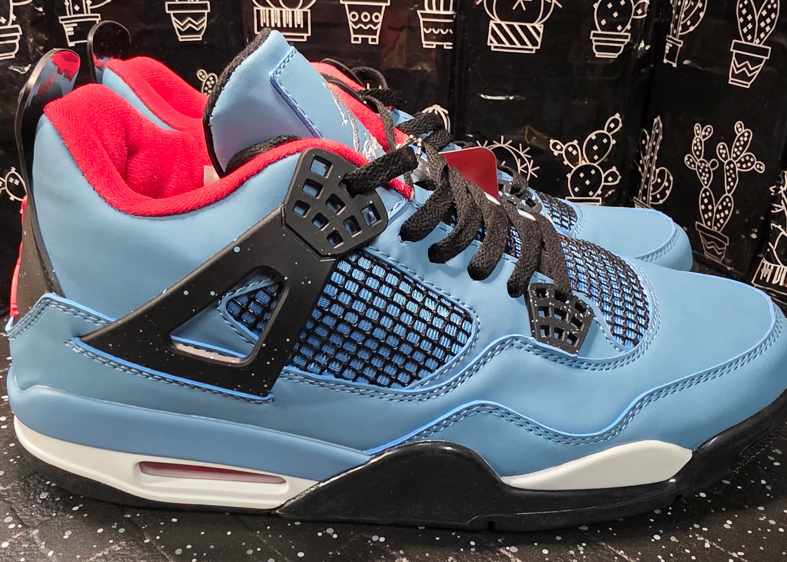 Jordan 4 “Cactus Jack” (Travis Scott Inspired)  US 11 — New (No Original Box)
