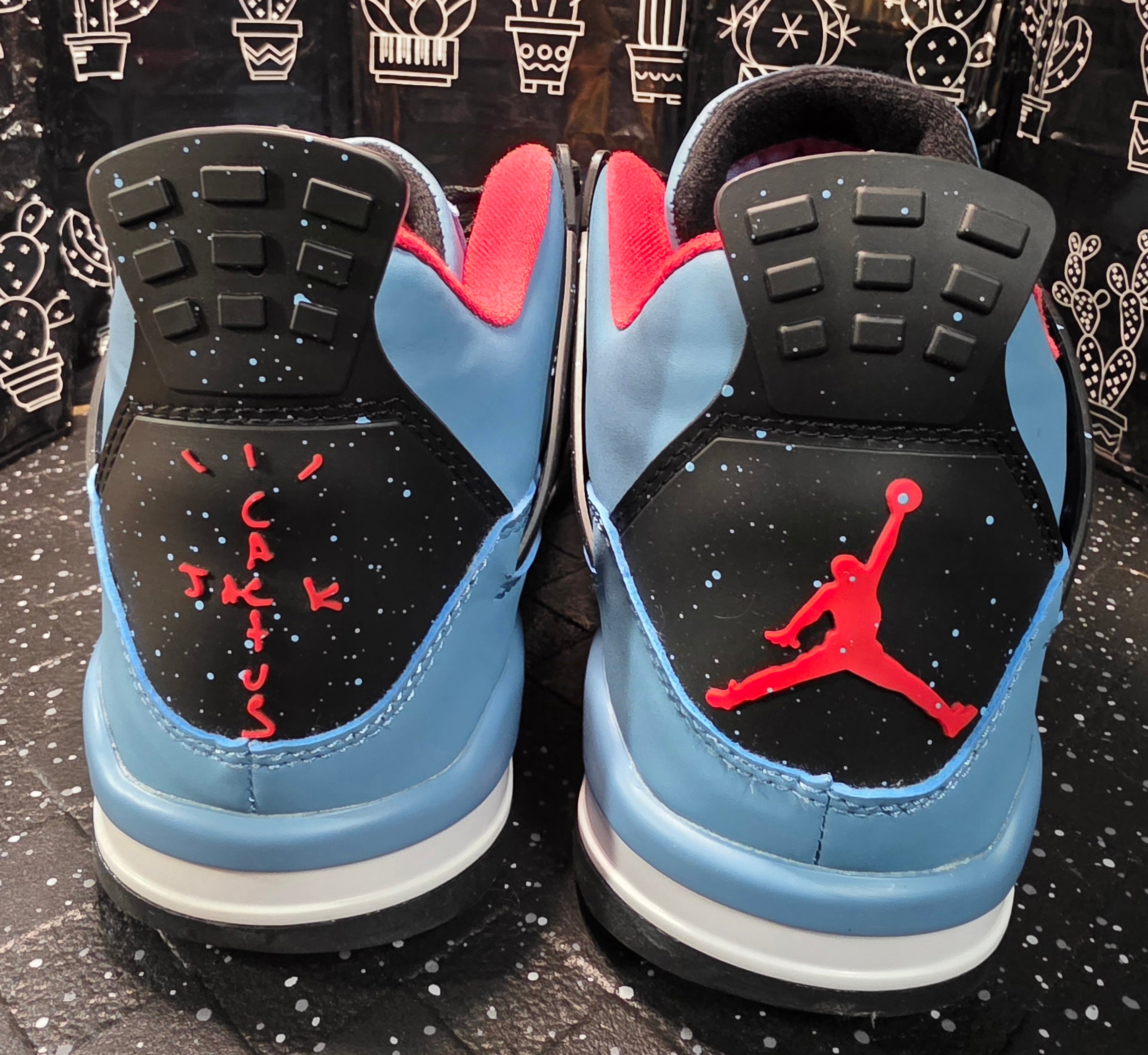 Jordan 4 “Cactus Jack” (Travis Scott Inspired)  US 11 — New (No Original Box)