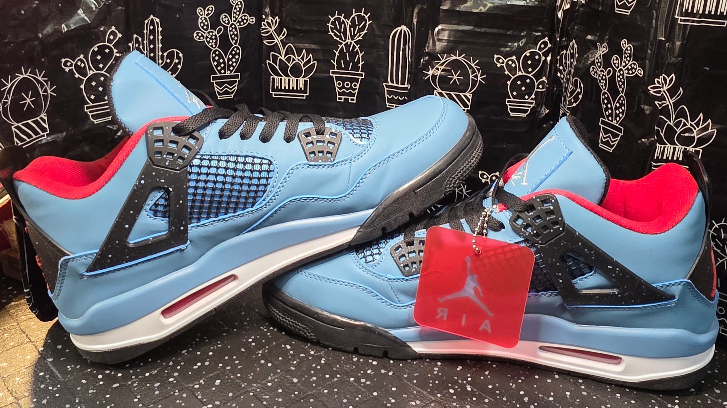 Jordan 4 “Cactus Jack” (Travis Scott Inspired)  US 11 — New (No Original Box)