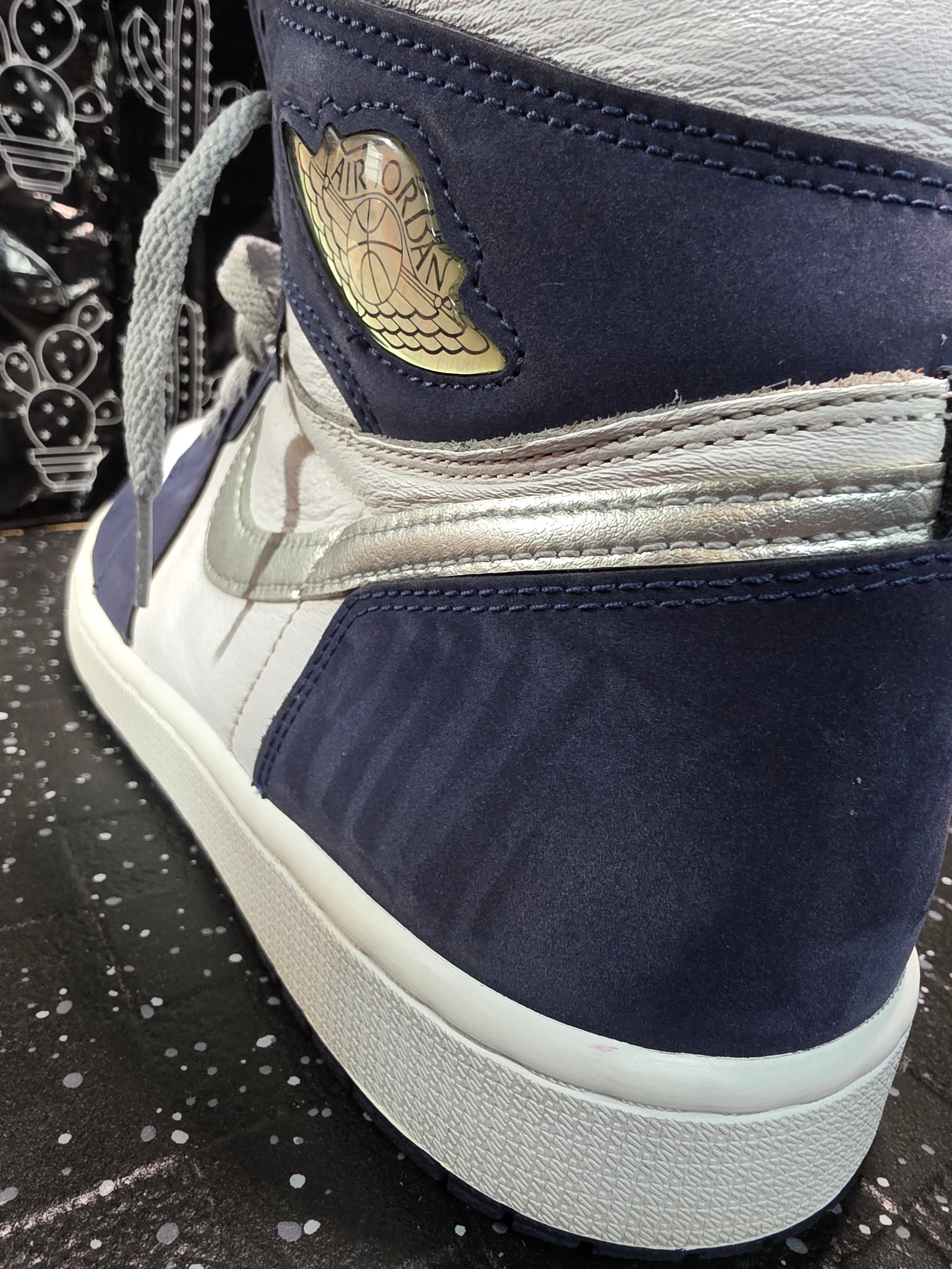 Jordan 1 High “Midnight Navy” CO.JP 2020  US 12 — Authentic — Restored (Great Condition)