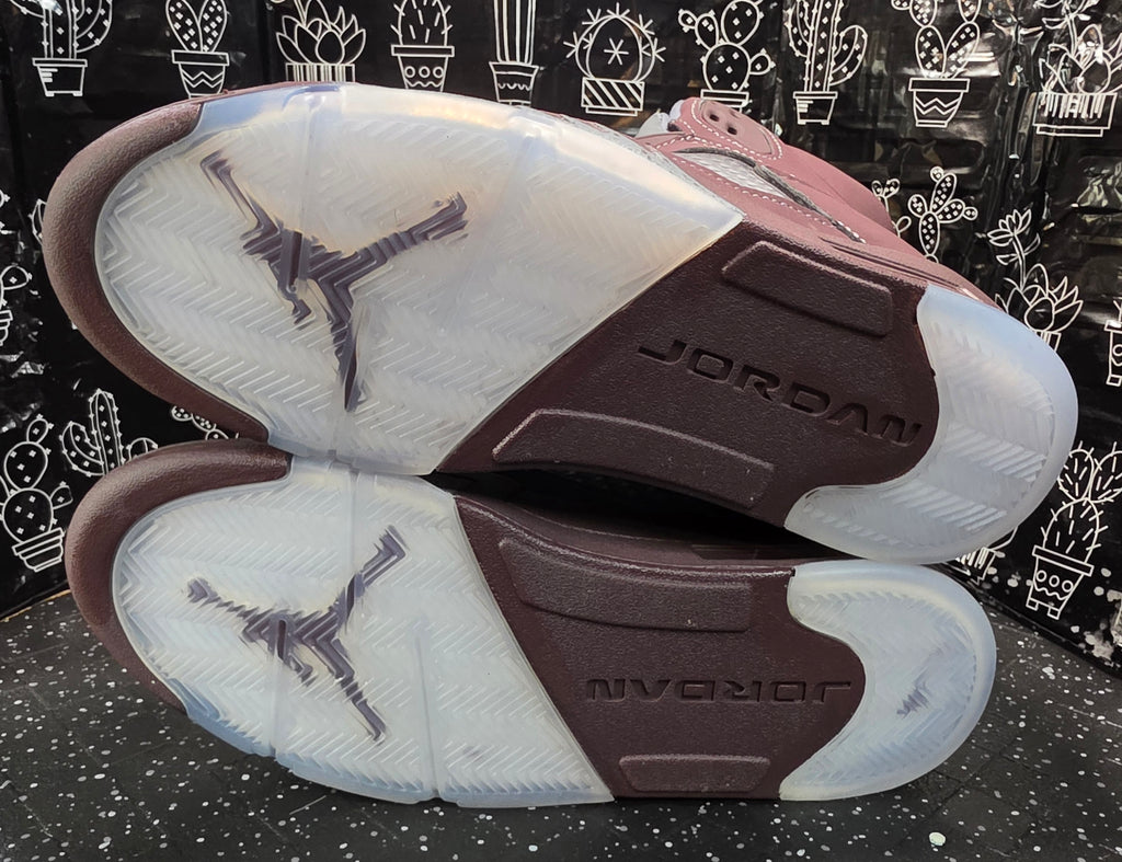 Jordan 5 “Burgundy’s.” Design Inspired US 11 — New (Non‑Original Box Included)
