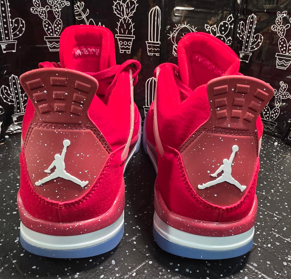 Jordan 4 “OKU Sooners” Design Inspired  US 11 — New (No Original Box)