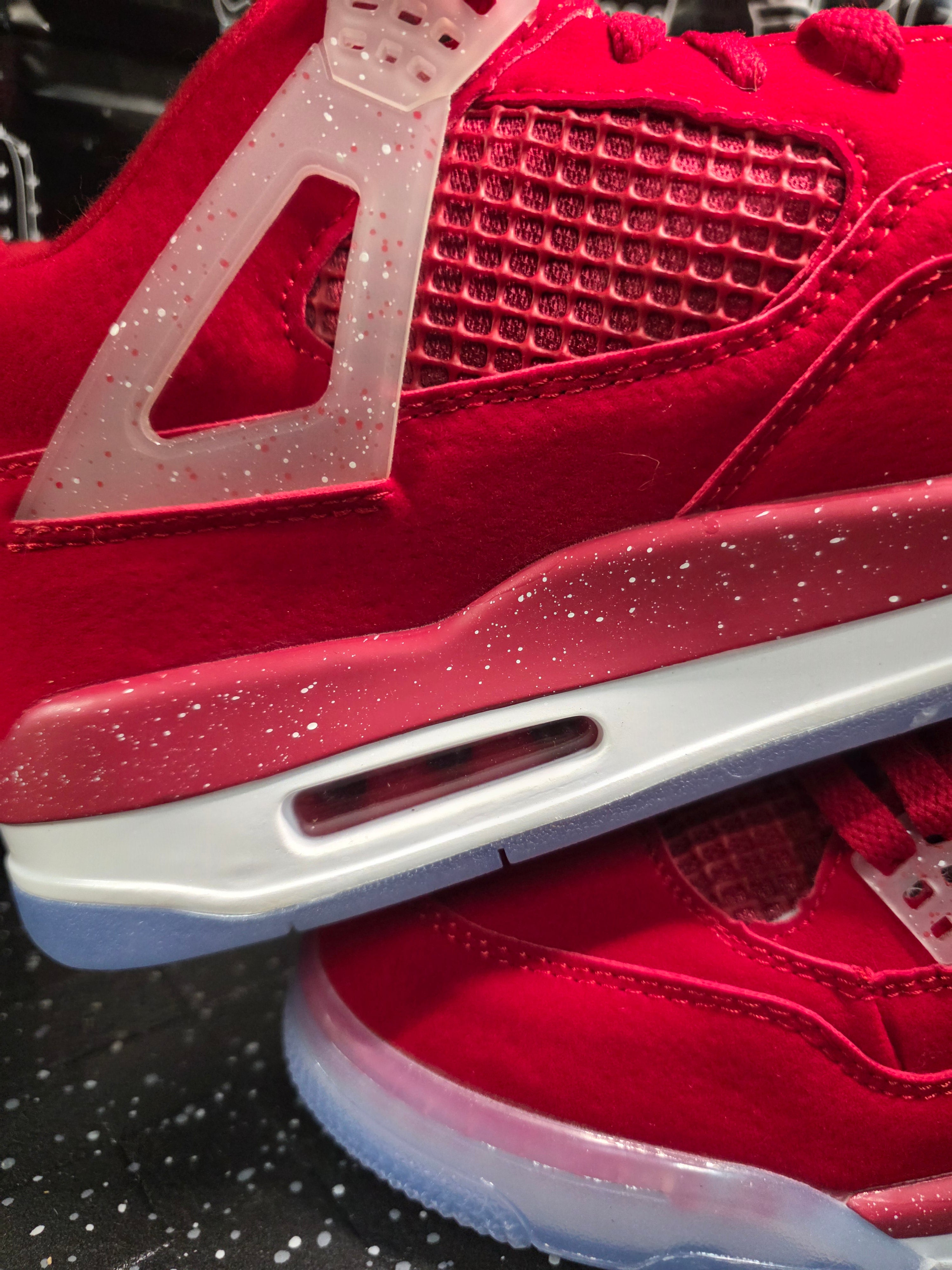 Jordan 4 “OKU Sooners” Design Inspired  US 11 — New (No Original Box)