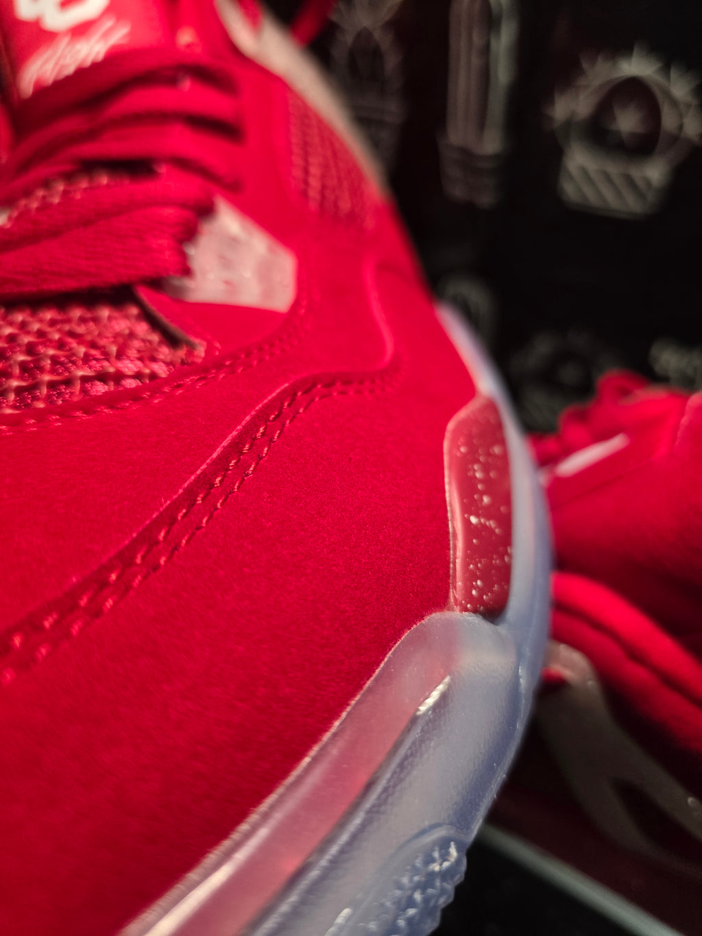Jordan 4 “OKU Sooners” Design Inspired  US 11 — New (No Original Box)