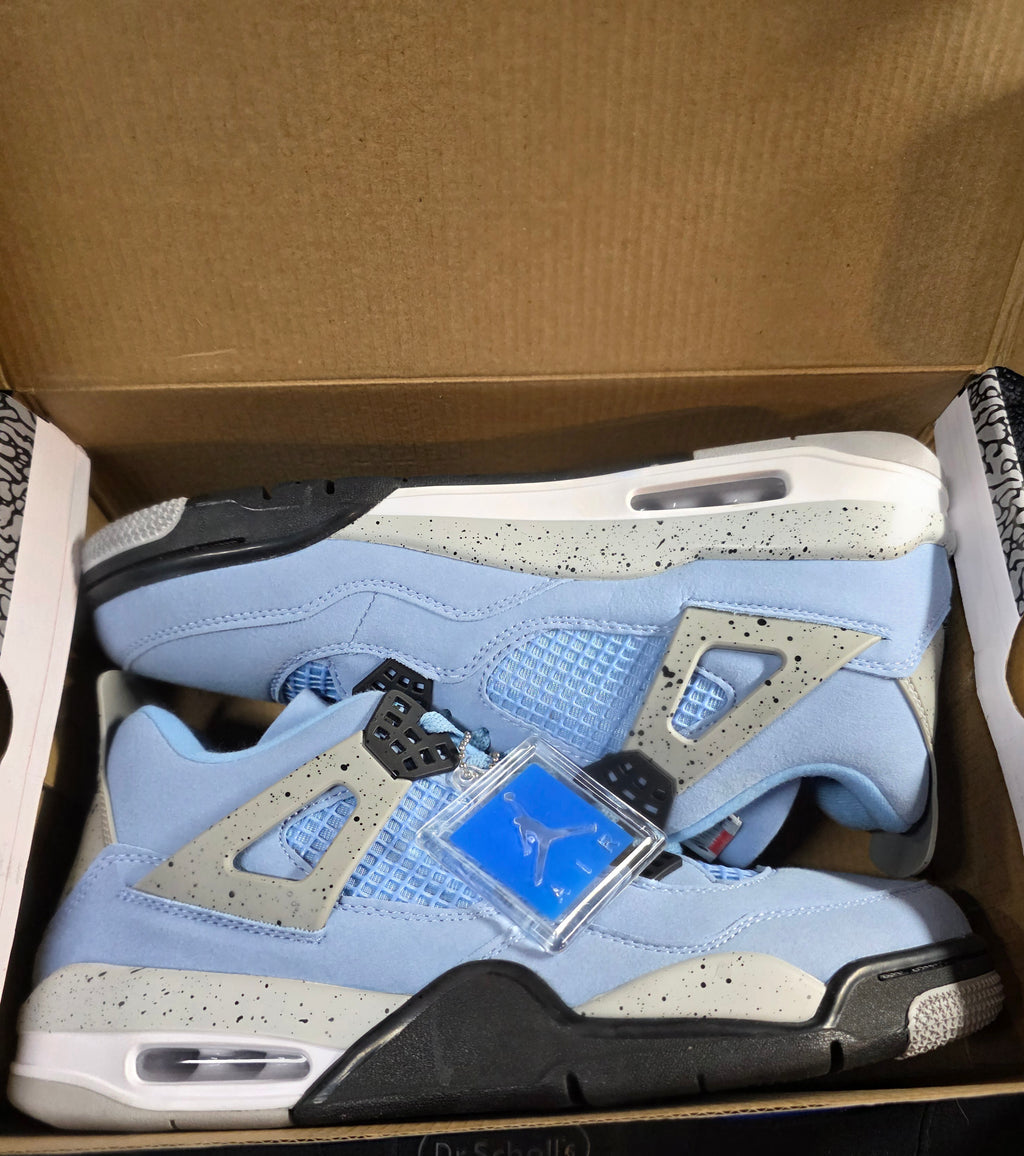 Jordan 4 “UNC.” Design Inspired  US 11 — New (Non‑Original Box Included)