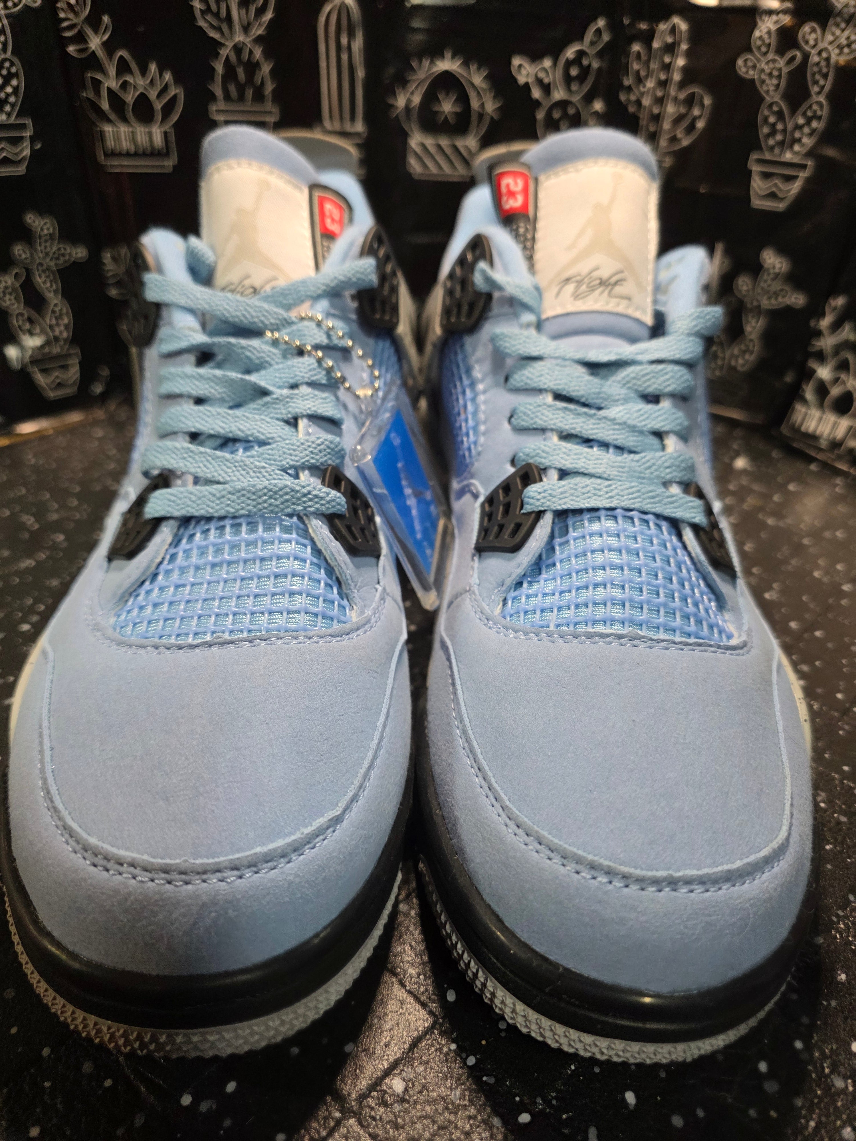 Jordan 4 “UNC.” Design Inspired  US 11 — New (Non‑Original Box Included)