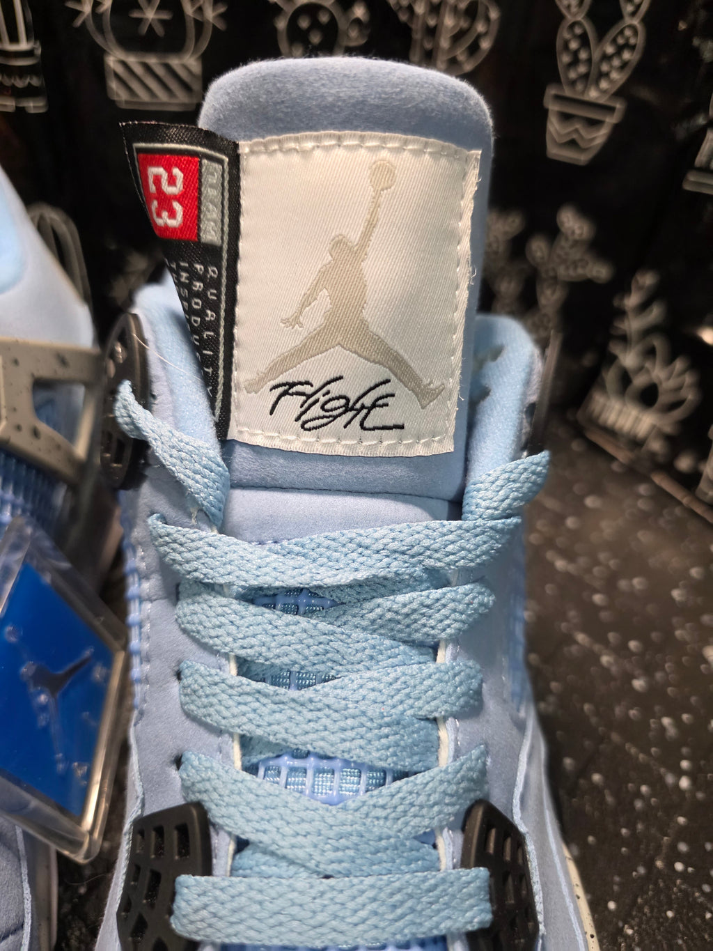 Jordan 4 “UNC.” Design Inspired  US 11 — New (Non‑Original Box Included)