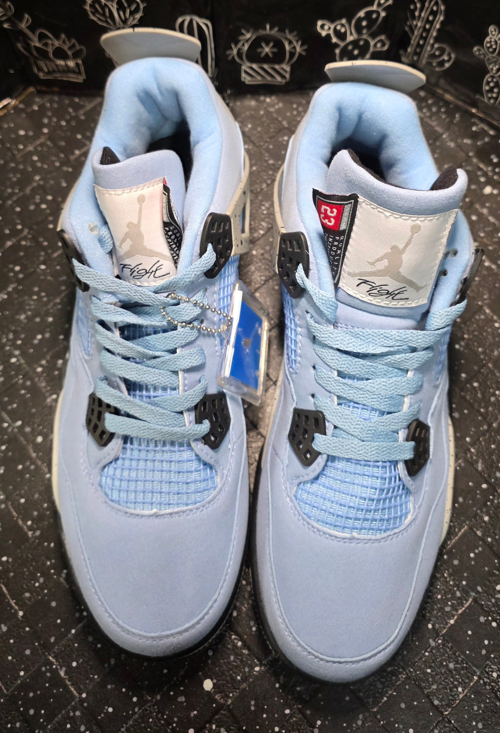 Jordan 4 “UNC.” Design Inspired  US 11 — New (Non‑Original Box Included)