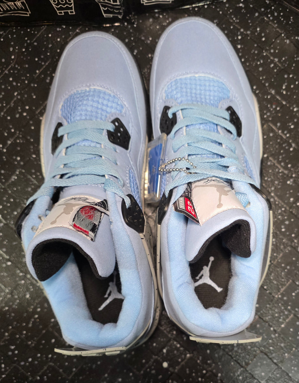 Jordan 4 “UNC.” Design Inspired  US 11 — New (Non‑Original Box Included)