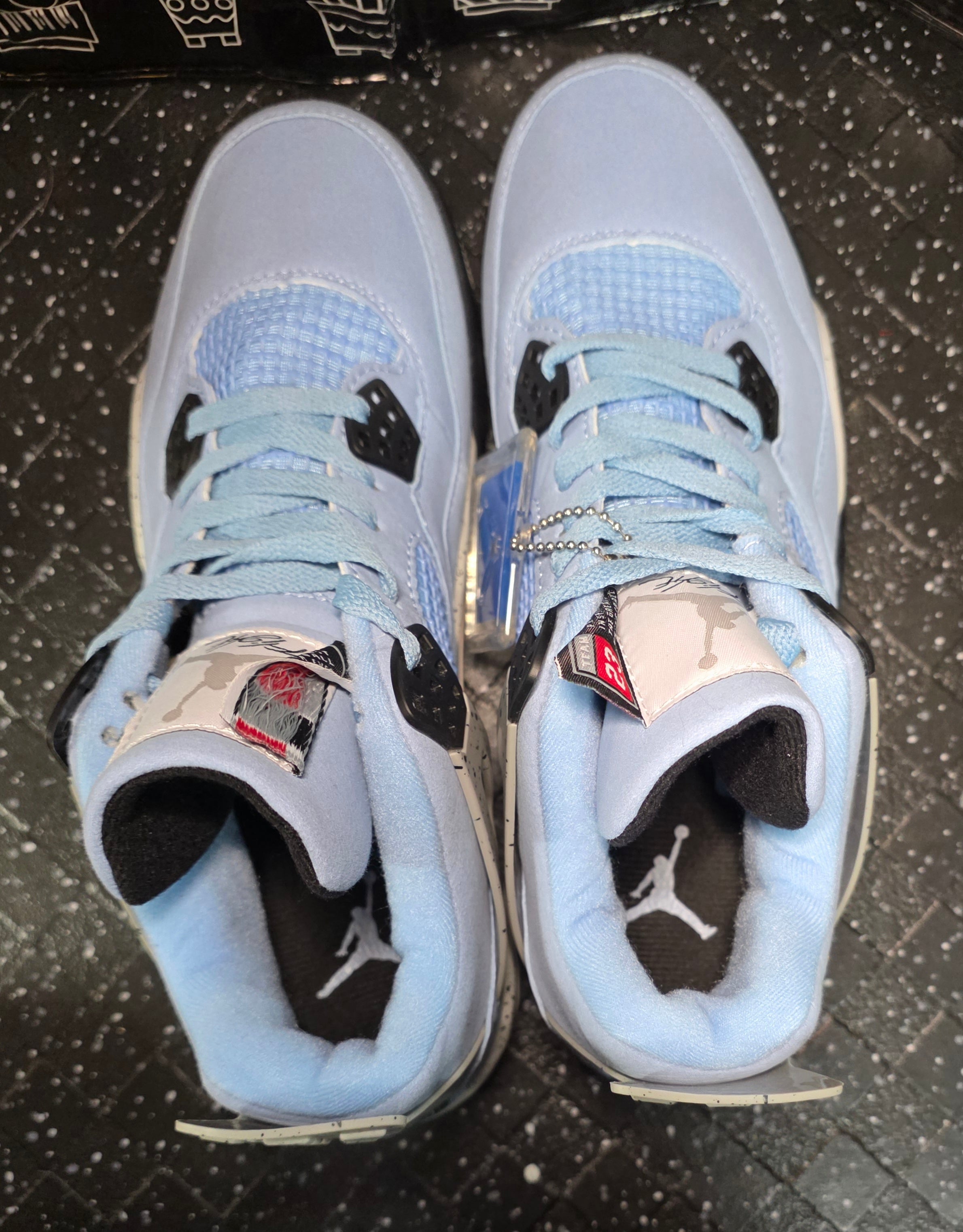 Jordan 4 “UNC.” Design Inspired  US 11 — New (Non‑Original Box Included)