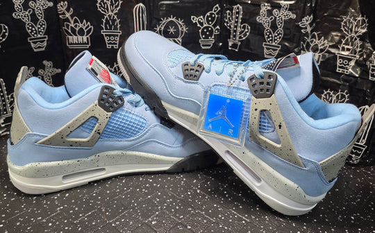 Jordan 4 “UNC.” Design Inspired  US 11 — New (Non‑Original Box Included)