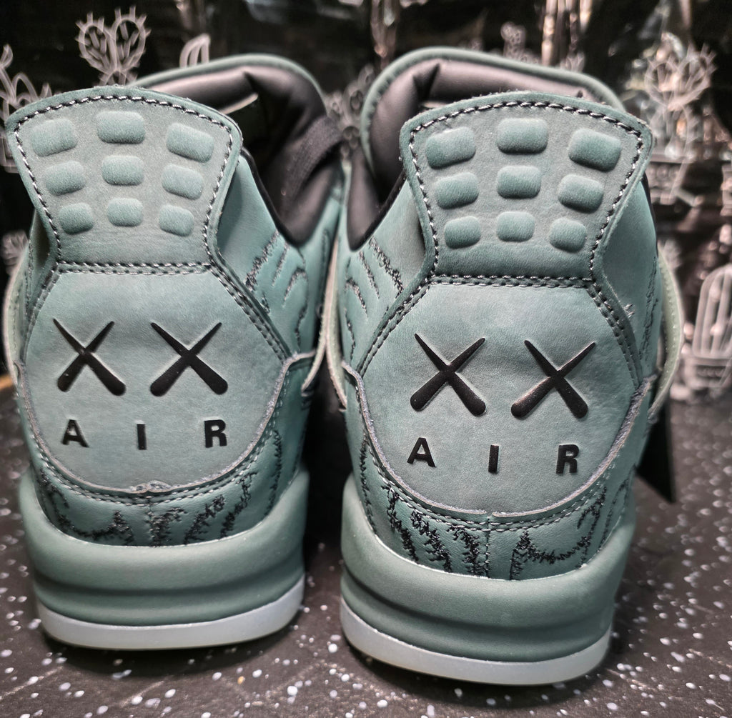 Jordan 4 “KAWS Inspired" Olive Colorway  – Top Tier / 1:1 Dream Collab – US 11 & 12 – New
