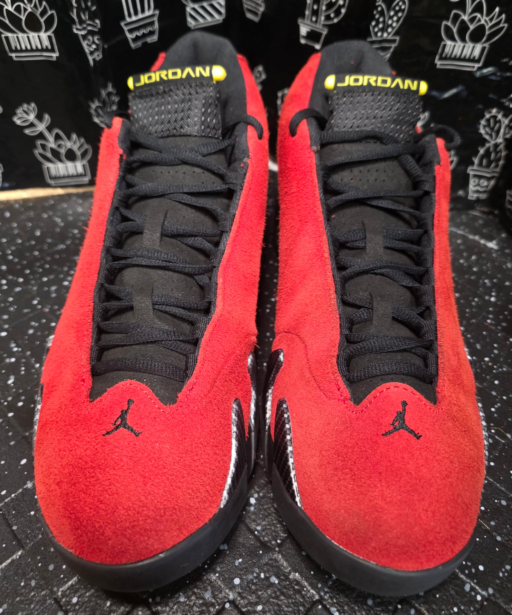 Jordan 14 “Ferrari.” 1:1 Inspired Build  US 13 — New (Original Box Included)