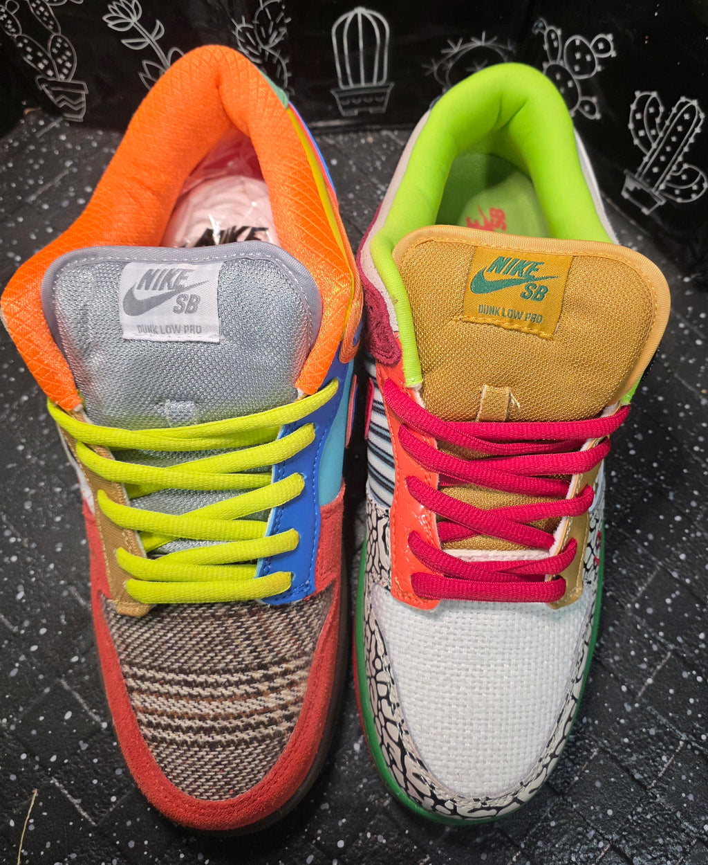 Nike SB Dunk Low “What The Dunk.” Design Inspired  US 11 — New (Non‑Original Box Included