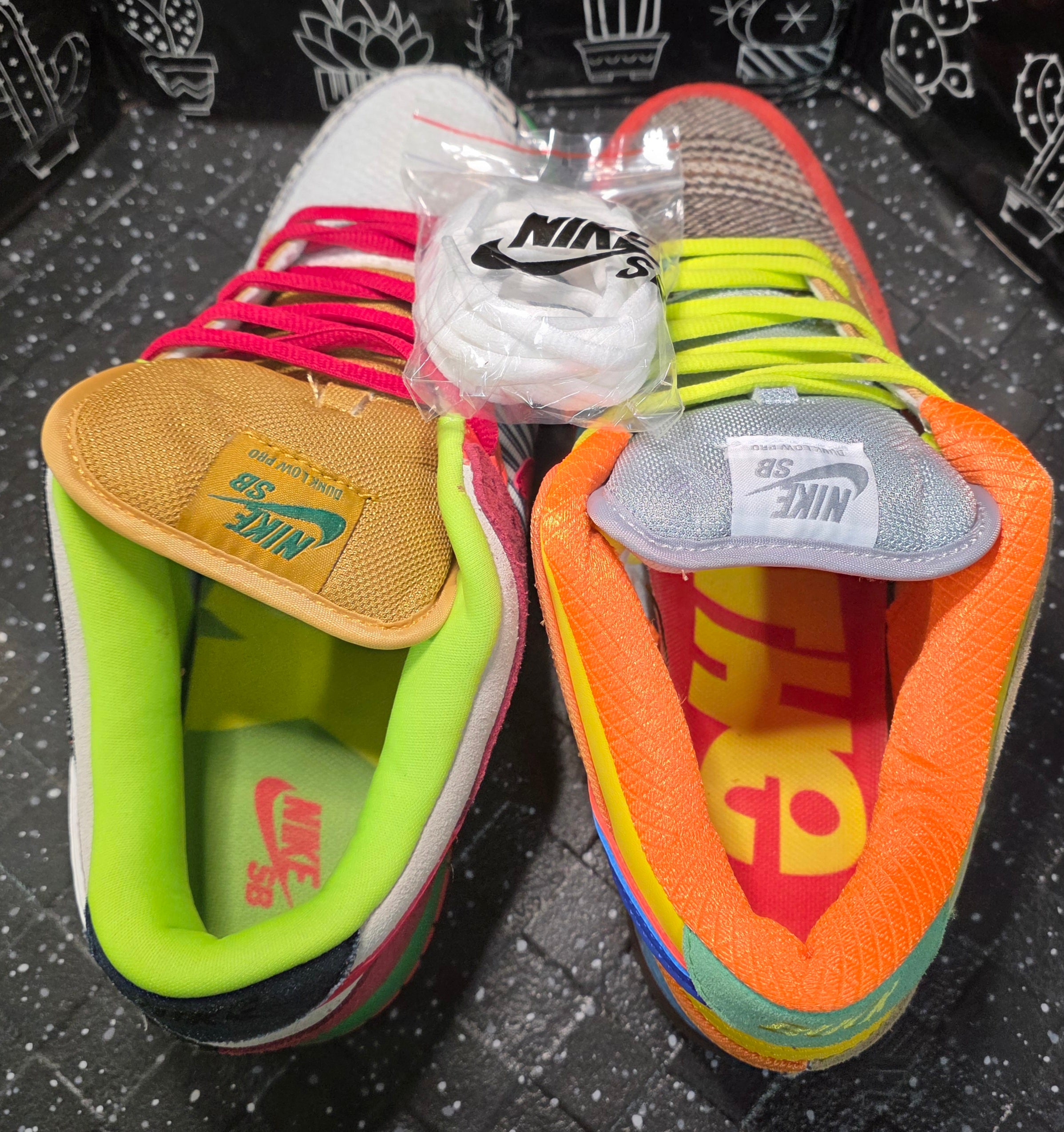 Nike SB Dunk Low “What The Dunk.” Design Inspired  US 11 — New (Non‑Original Box Included