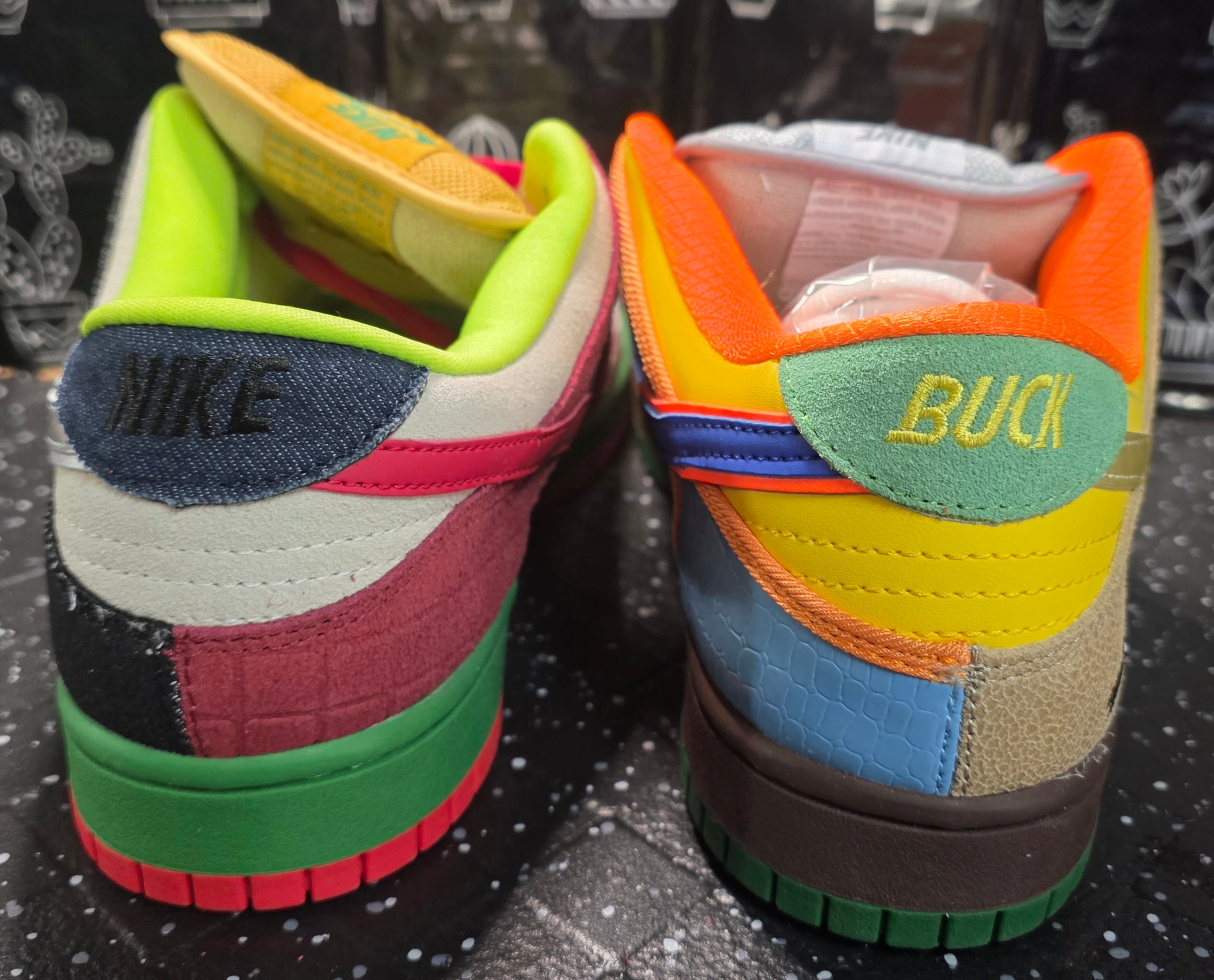 Nike SB Dunk Low “What The Dunk.” Design Inspired  US 11 — New (Non‑Original Box Included