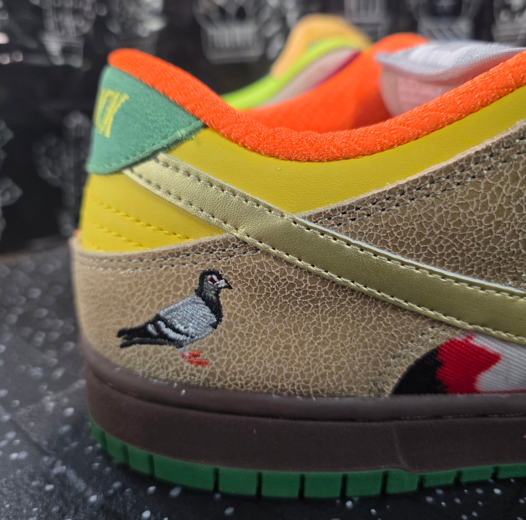 Nike SB Dunk Low “What The Dunk.” Design Inspired  US 11 — New (Non‑Original Box Included