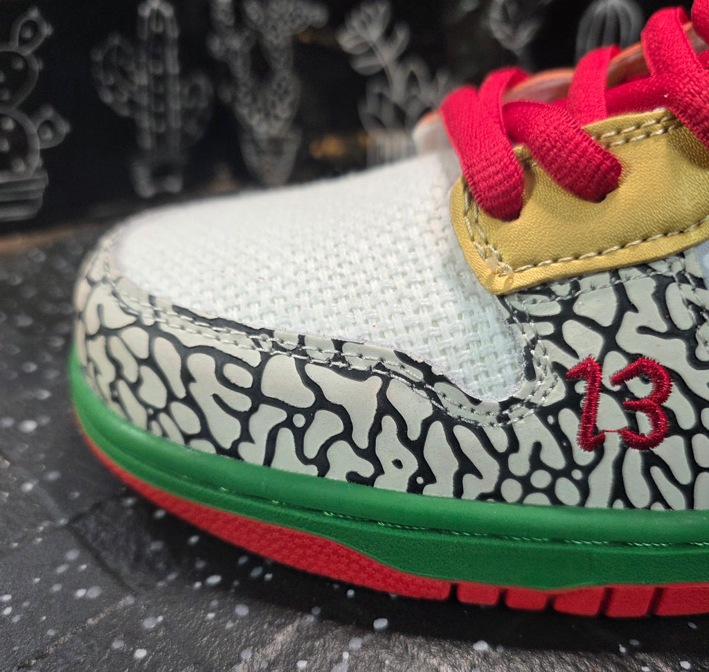 Nike SB Dunk Low “What The Dunk.” Design Inspired  US 11 — New (Non‑Original Box Included