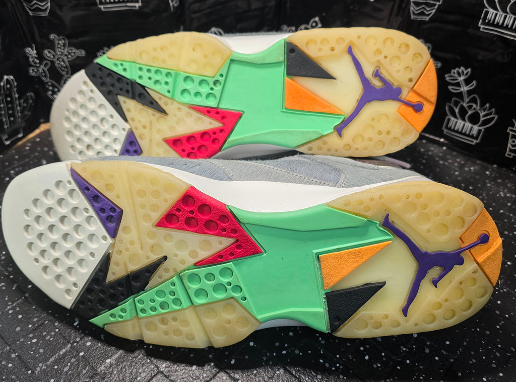 Jordan 7 “Hare 2.0.” Authentic Retail Pair — Restored  US 11 — Like New (No Box