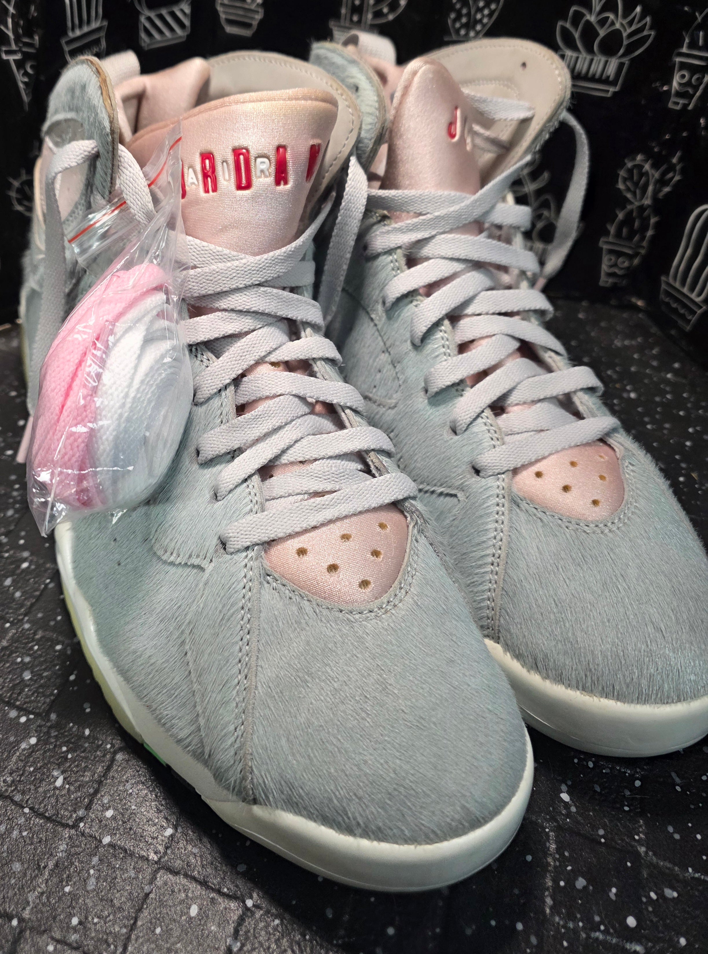 Jordan 7 “Hare 2.0.” Authentic Retail Pair — Restored  US 11 — Like New (No Box