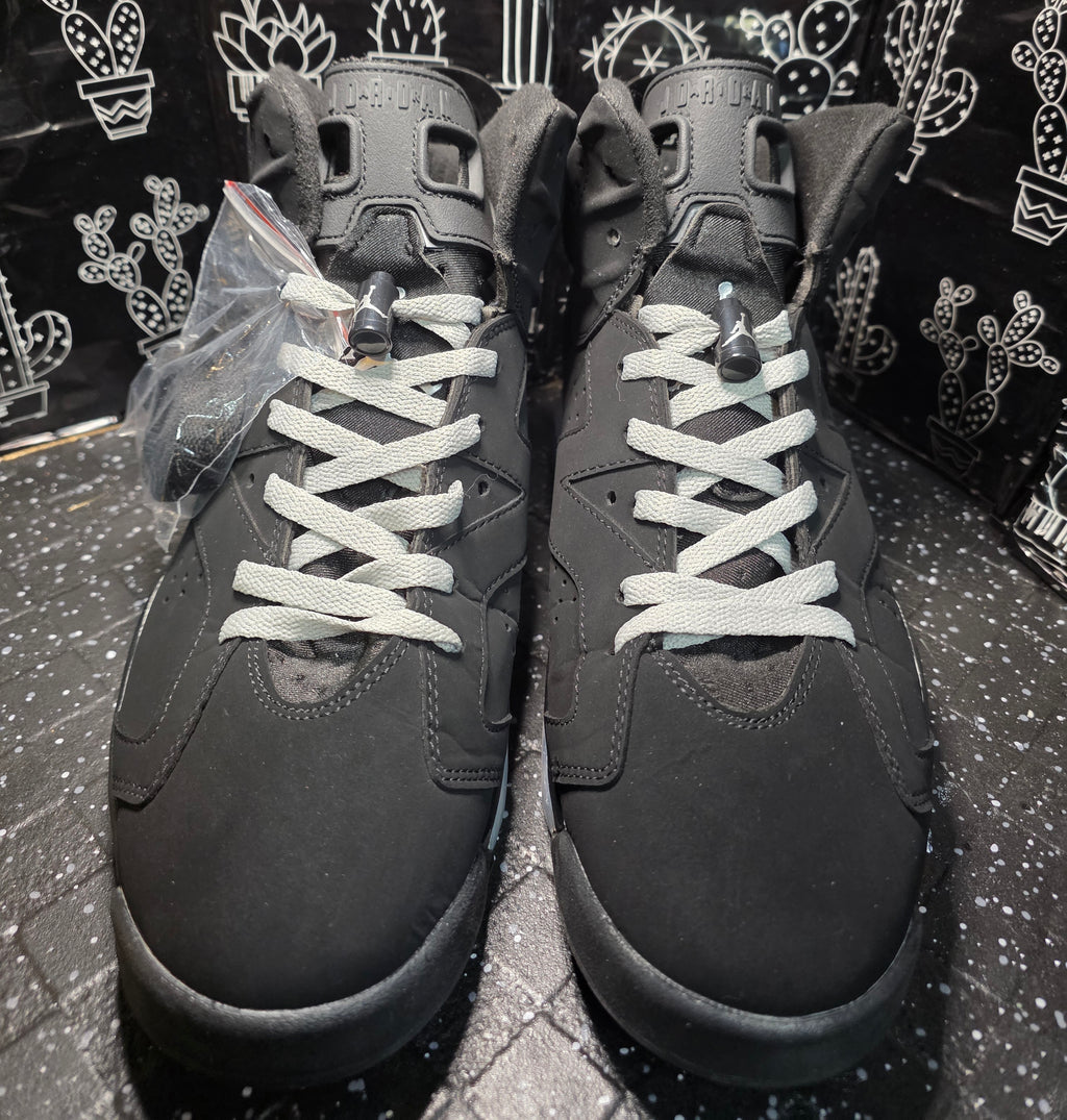 Jordan 6 “Chromes.” Inspired Design US 11 — New (Non‑Original Box Included)