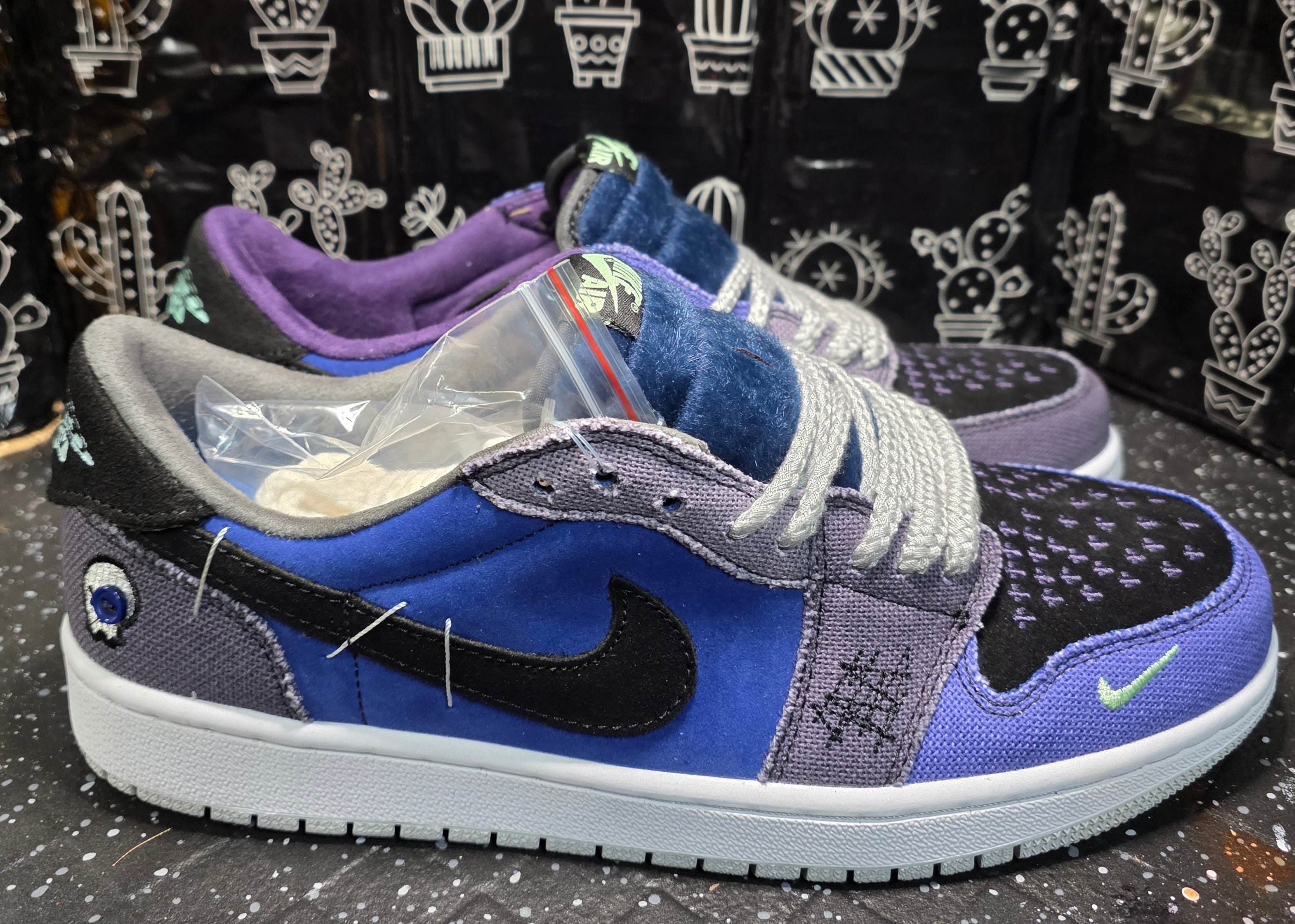 Jordan 1 Low “Zion Williamson Voodoo Alternates” Inspired – Everyday Lineup *XL – US 11 &amp; US 12 – New