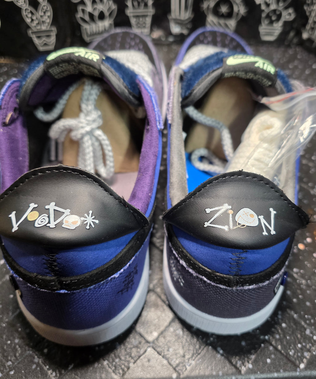 Jordan 1 Low “Zion Williamson Voodoo Alternates” Inspired – Everyday Lineup *XL – US 11 &amp; US 12 – New