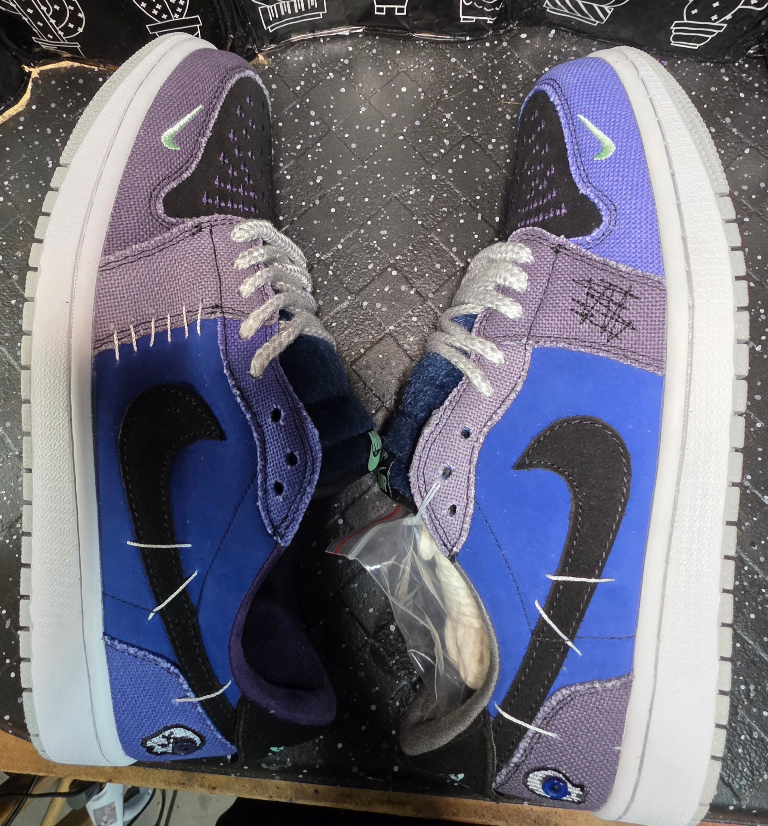 Jordan 1 Low “Zion Williamson Voodoo Alternates” Inspired – Everyday Lineup *XL – US 11 &amp; US 12 – New