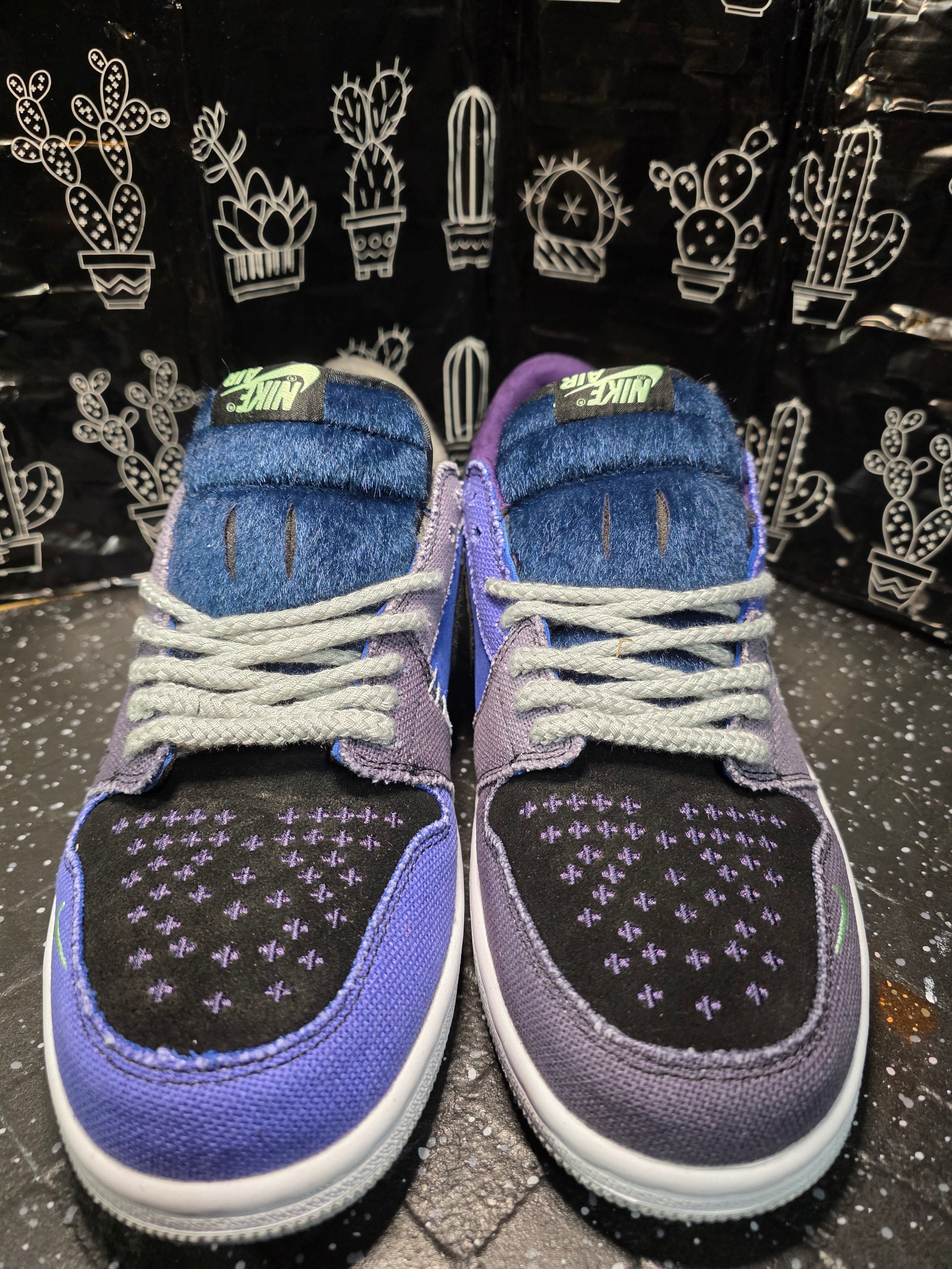 Jordan 1 Low “Zion Williamson Voodoo Alternates” Inspired – Everyday Lineup *XL – US 11 &amp; US 12 – New