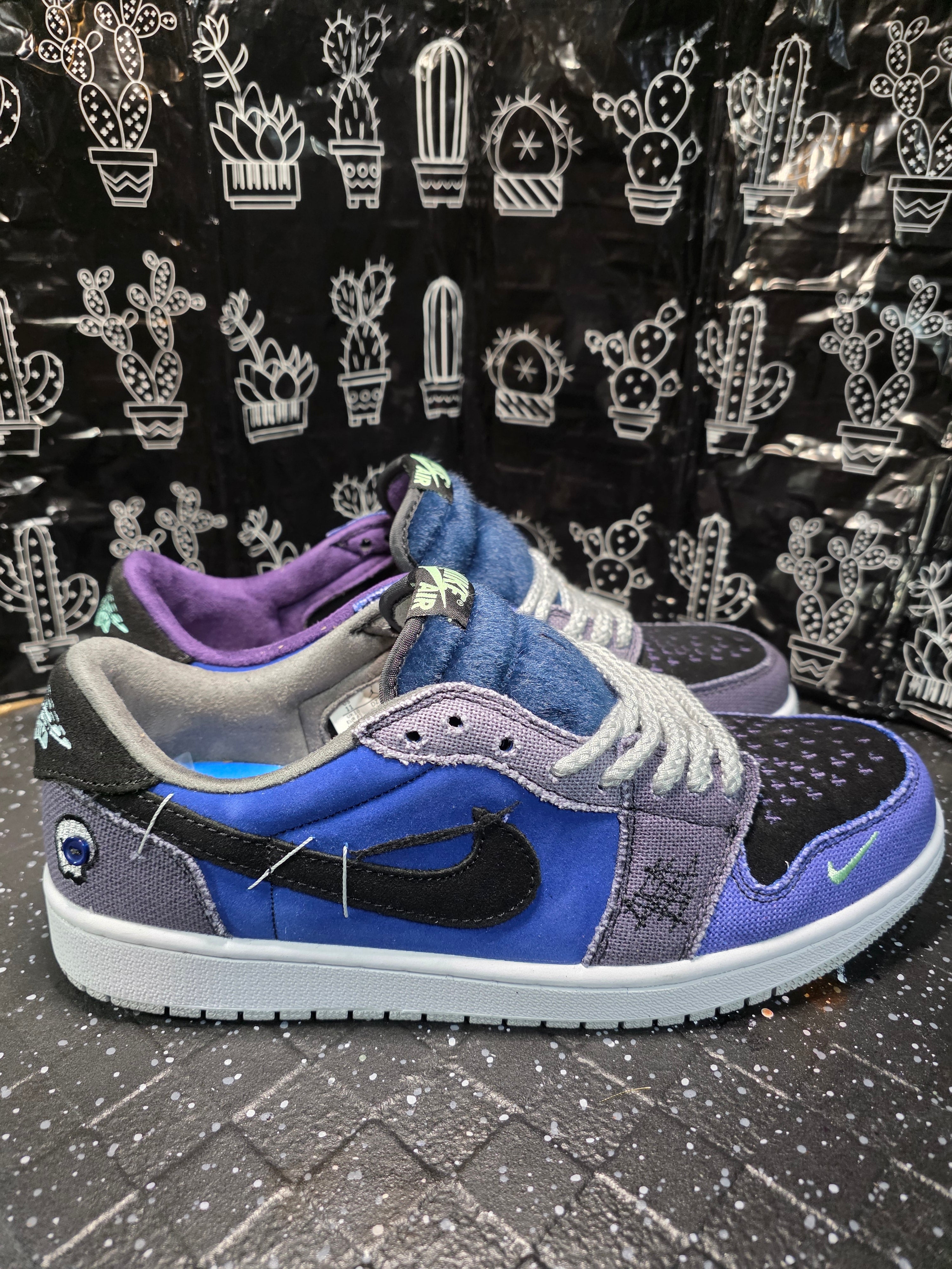 Jordan 1 Low “Zion Williamson Voodoo Alternates” Inspired – Everyday Lineup *XL – US 11 &amp; US 12 – New